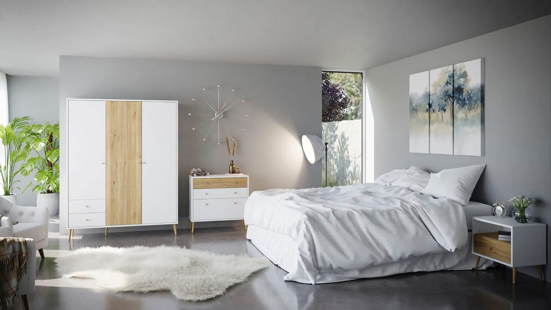 FORTE Kommode »Harllson EasyKlix by Forte«, die neue geniale Art Möbel aufzubauen