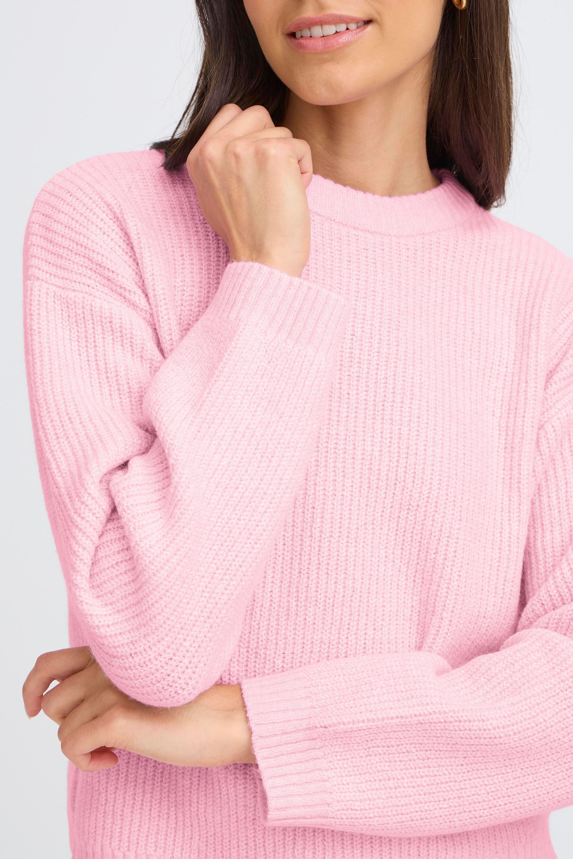 OXMO Strickfleece-Pullover »Strickpullover OXMolara«