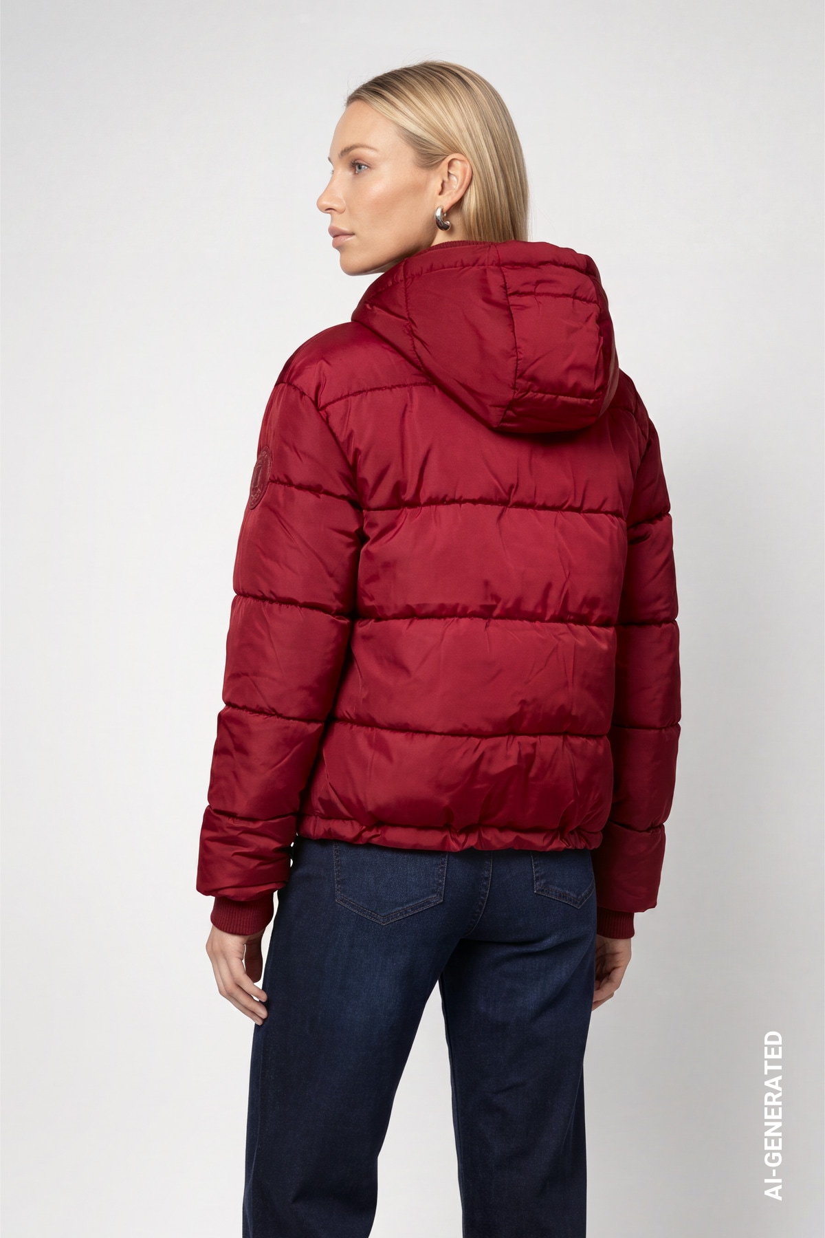 Monari Steppjacke »Jacke Stepp« mit Kapuze Regular fit mit Stehkragen und Kapuze