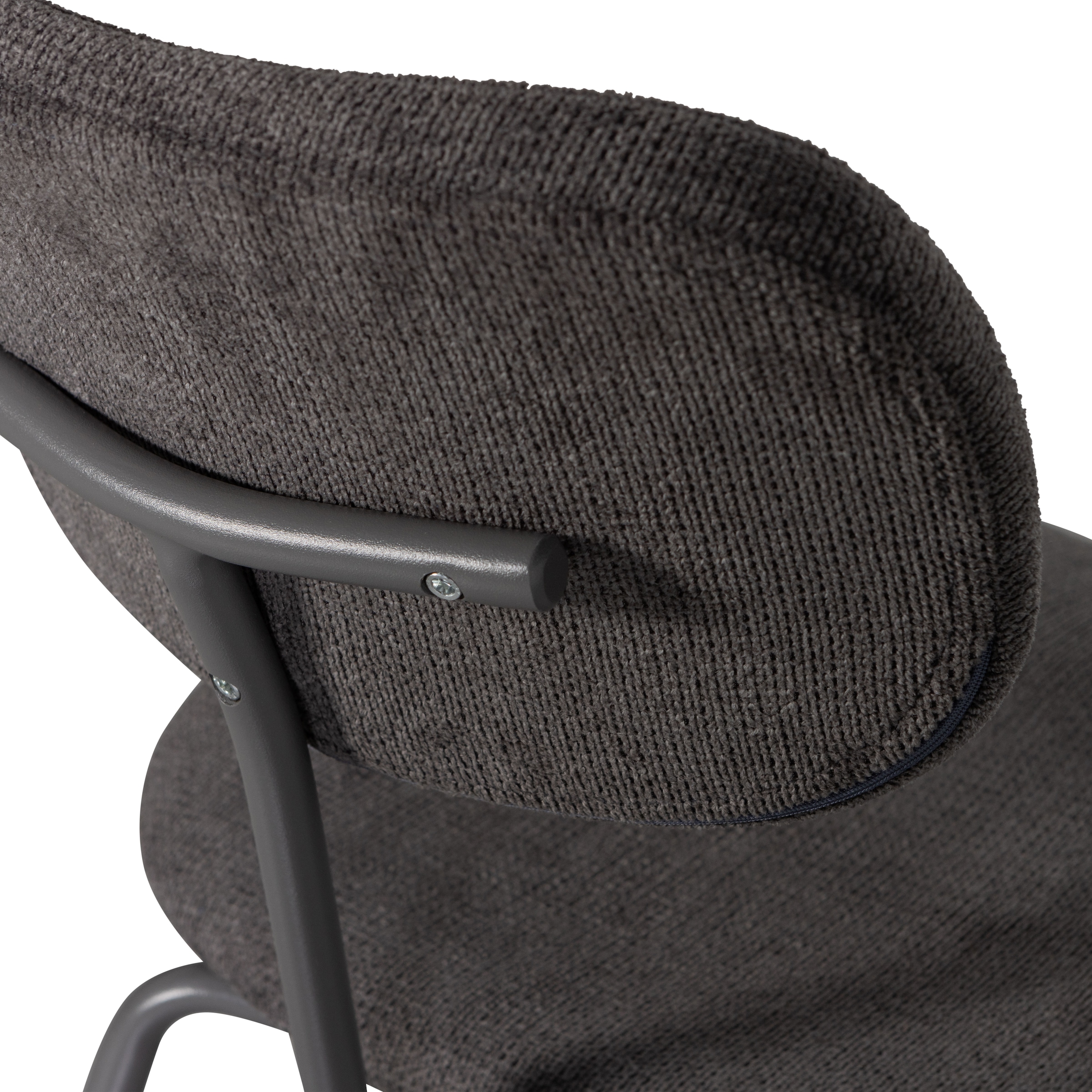 WOOOD Esszimmerstuhl »Link«, (Set), 2 St., Struktur weich, schlankes Design, gepolstert, Höhe 93 cm x Breite 79 cm