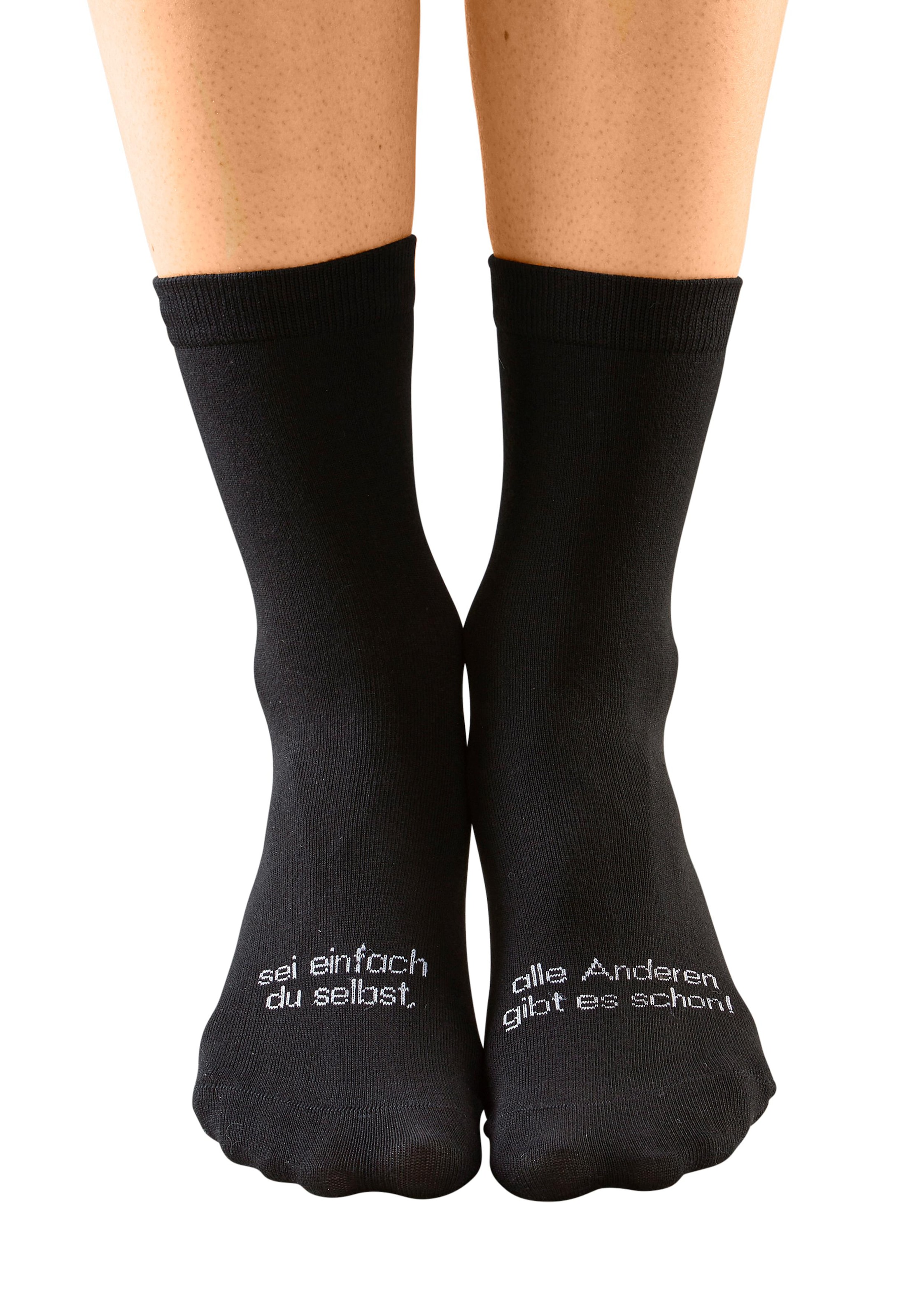 Bench. Socken, (Packung, 7 Paar), mit Turnbeutel