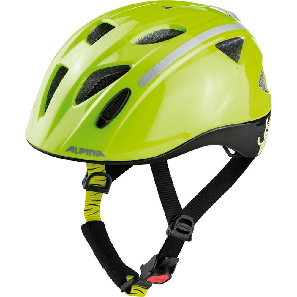 Alpina Sports Kinderfahrradhelm »Kinder-Helm Ximo Flash be visible reflective«