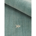 carpetfine Wollteppich »Gabbeh Uni«, rechteckig, 15 mm Höhe, reine Wolle, handgewebt, Gabbeh Loom Tiermotiv, Wohnzimmer