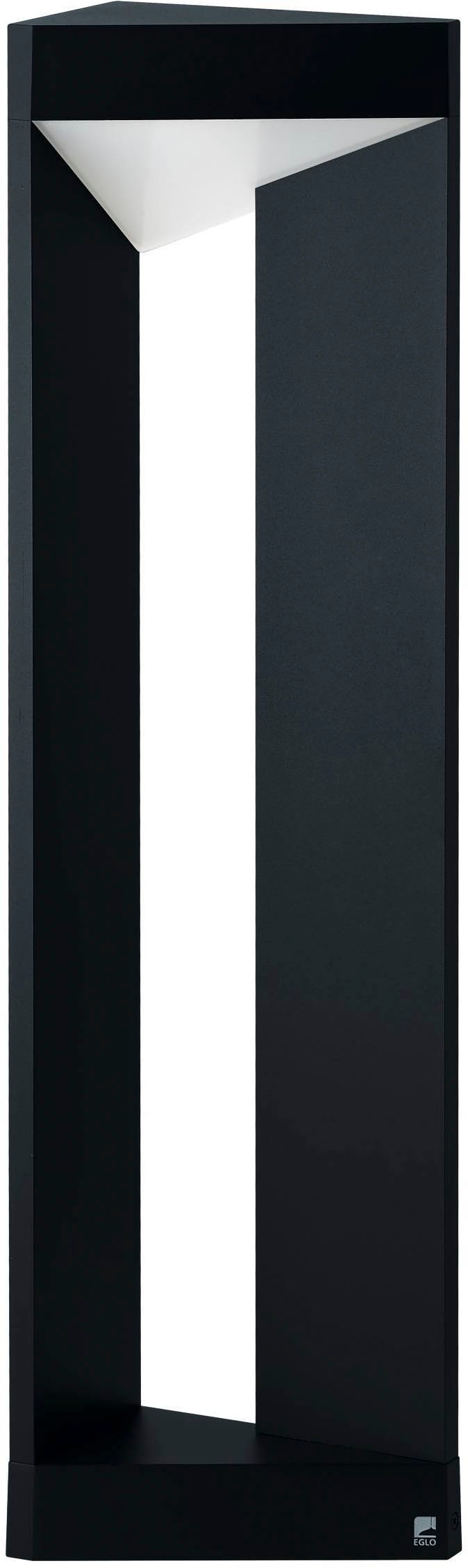 EGLO Stehlampe »Nembro Stehlampe, Außenleuchte, Aluminum-Guss und Kunststoff, IP44« LED-Modul 1 Stk. Warmweiß Stehleuchte - L20 x B11 x H80 cm - schwarz - 10W inkl.