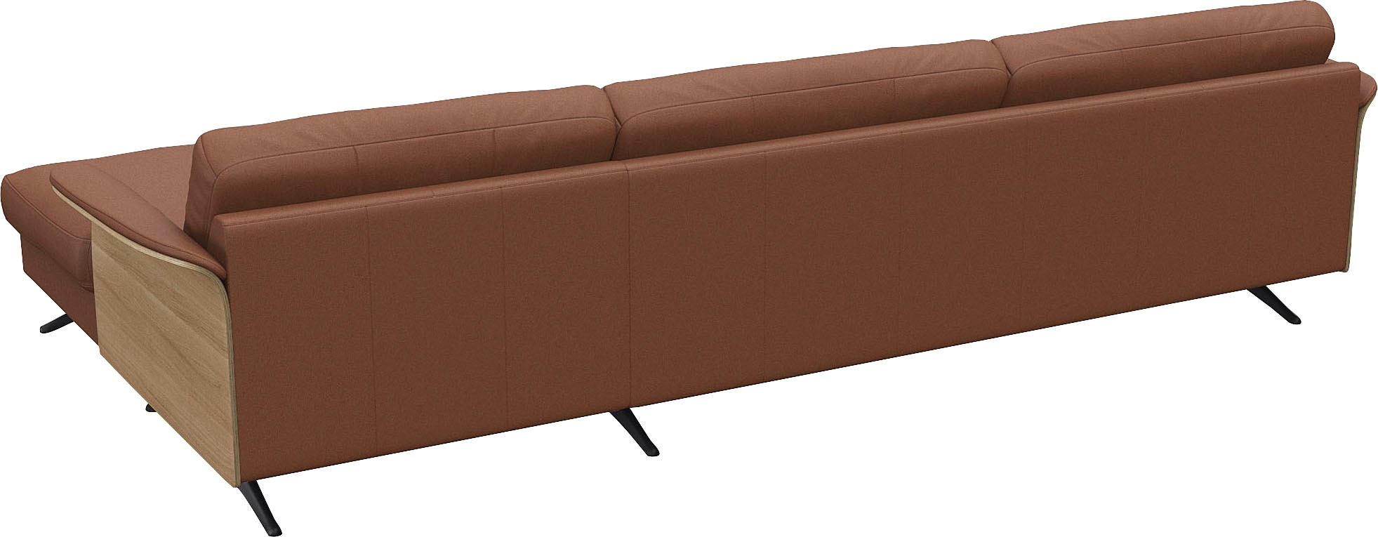 FLEXLUX Ecksofa »Glow, super bequem durch hochwertigem Sitzaufbau mit Federkern, L-Form«, Modernes skandinavisches Design