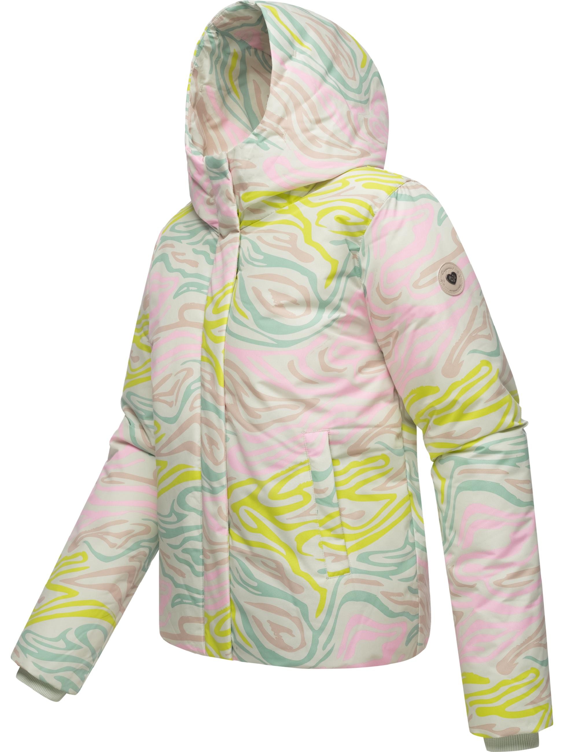 Ragwear Winterjacke »Winterjacke Amarrena«, mit Kapuze, Wasserdichte Damen Steppjacke mit modischem Farbverlauf