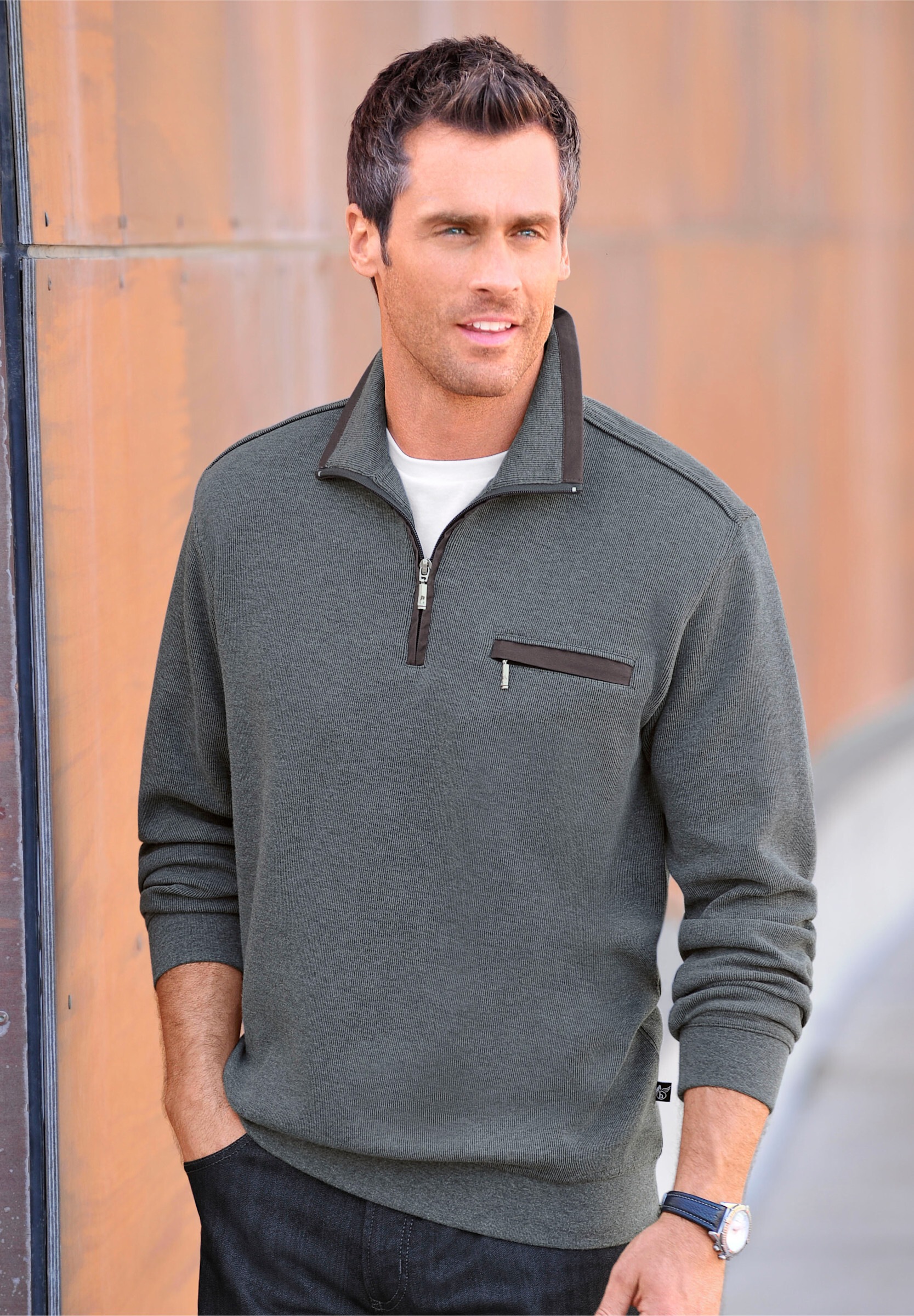 Hajo Langarmshirt »Sweatshirt Sweatshirt«