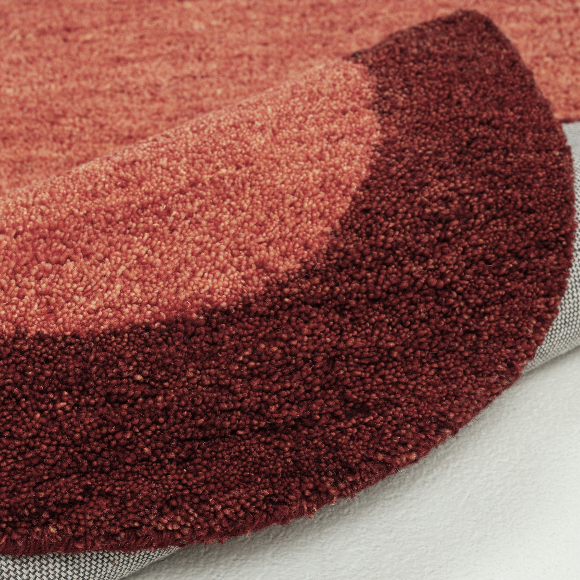 THEKO Wollteppich »Gabbeh Super, Handweb, Teppich, Bordüre, reine Wolle« oval 9 mm Höhe Schlafzimmer, Wohnzimmer, Esszimmer, auch als Läufer, eckig oder rund