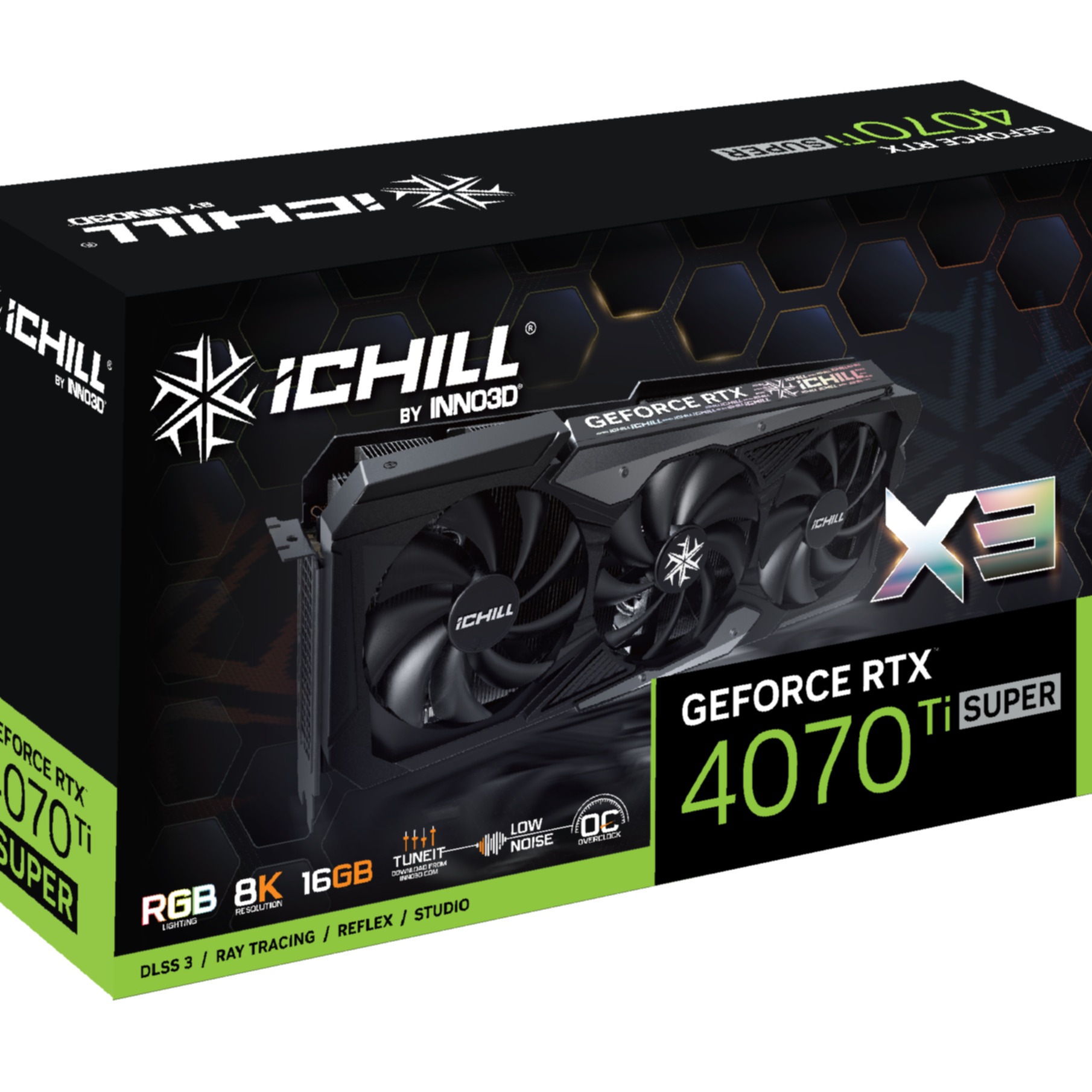 Inno3D Grafikkarte »GEFORCE RTX 4070 Ti SUPER ICHILL X3«