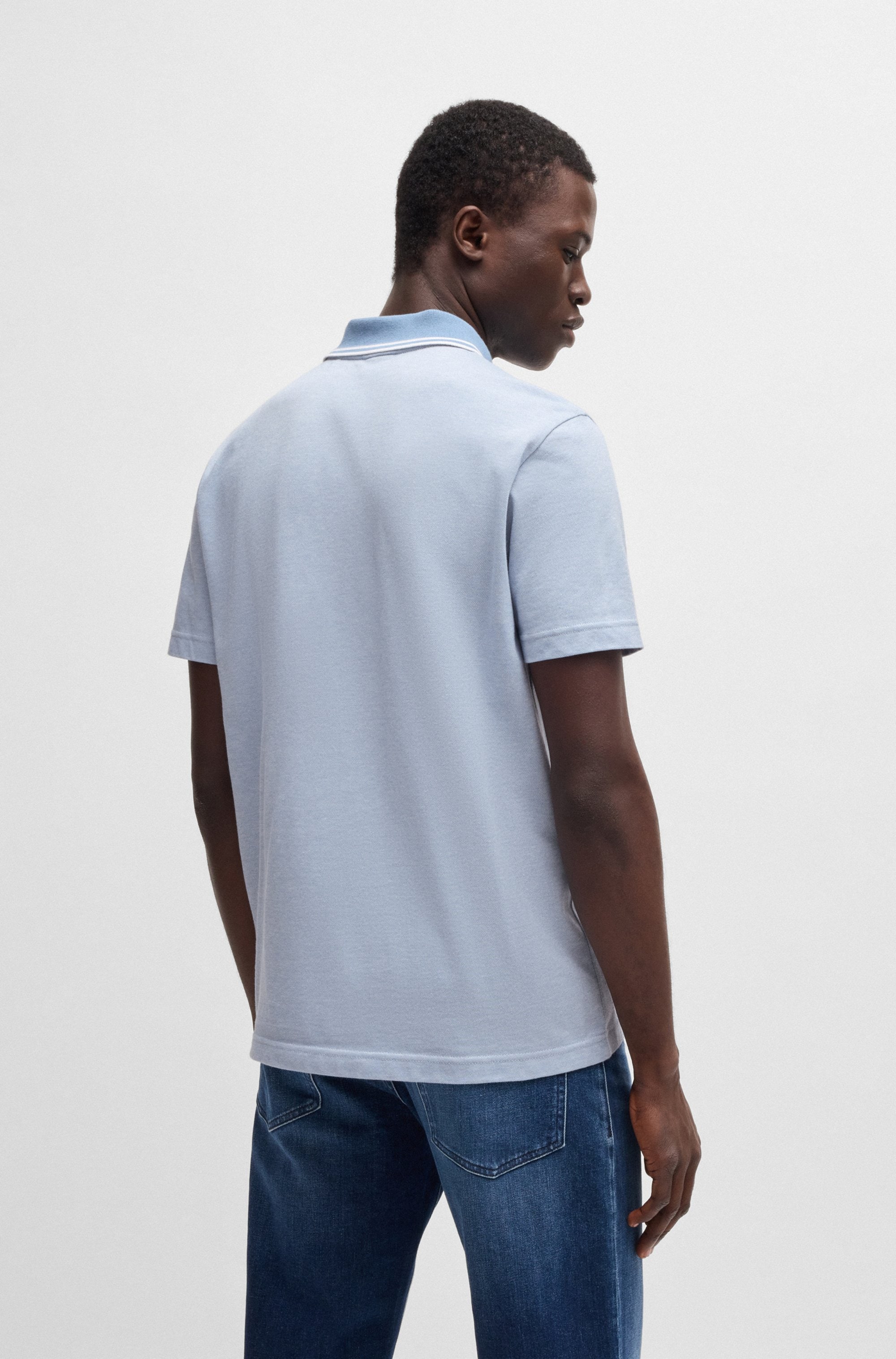 BOSS ORANGE Poloshirt »PeoxfordNew«, mit Polokragen