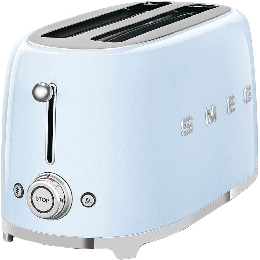 Smeg Toaster »TSF02PBEU«, 2 lange Schlitze, für 2 Scheiben, 1500 W