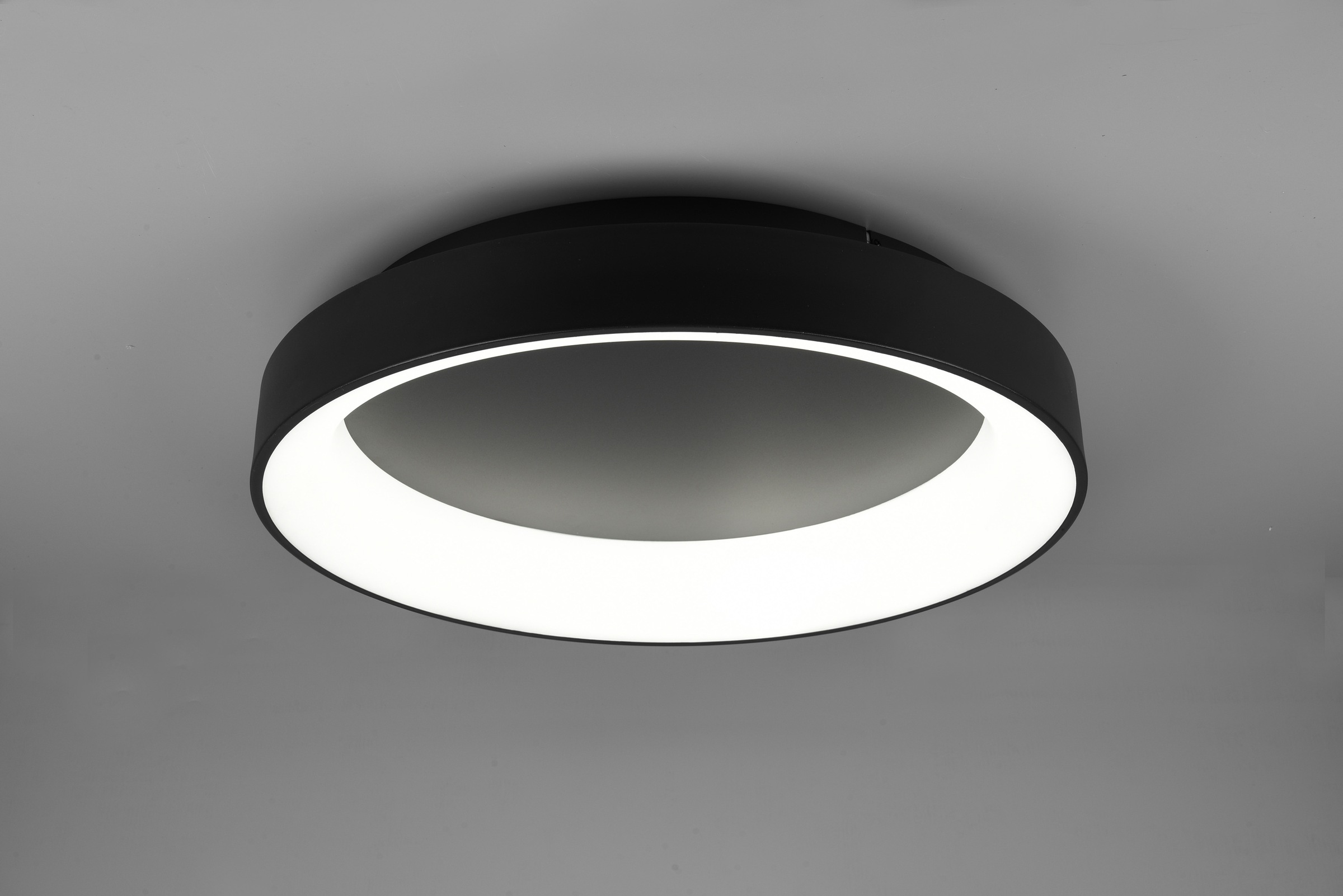 TRIO Leuchten LED Deckenleuchte »GIRONA«, 1 flammig, Leuchtmittel LED-Modul | LED fest integriert, integrierter Dimmer, Lichtfarbe stufenlos einstellbar, Nachtlicht