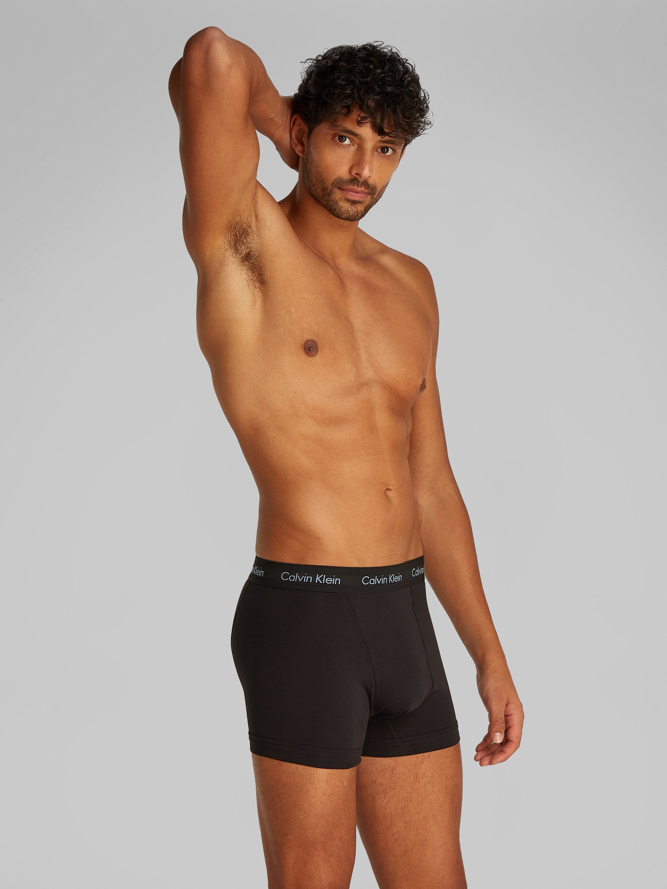 Calvin Klein Underwear Trunk »TRUNK 3PK«, (Packung, 3 St.), mit Calvin Klein Logo-Elastikbund (3 Stück)
