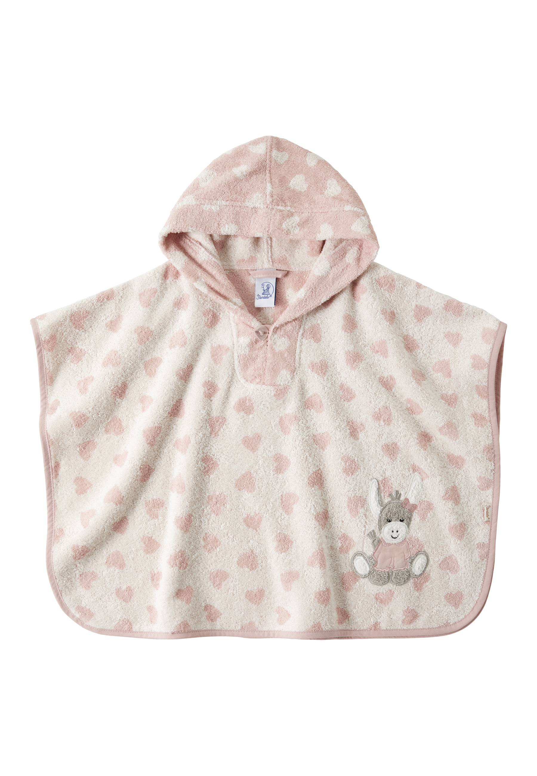Sterntaler® Kapuzenhandtuch »Poncho Emmi Girl«