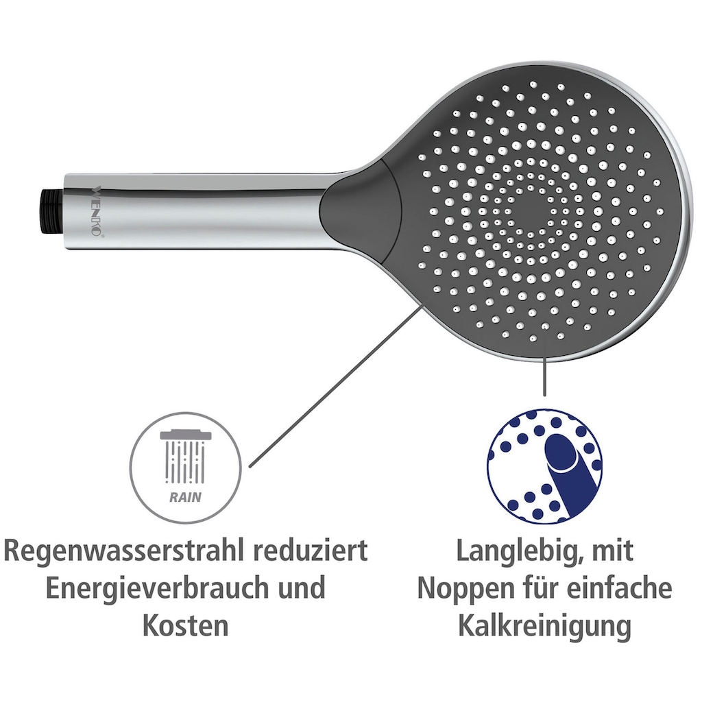 WENKO Handbrause »Watersaving«, (1 tlg.)