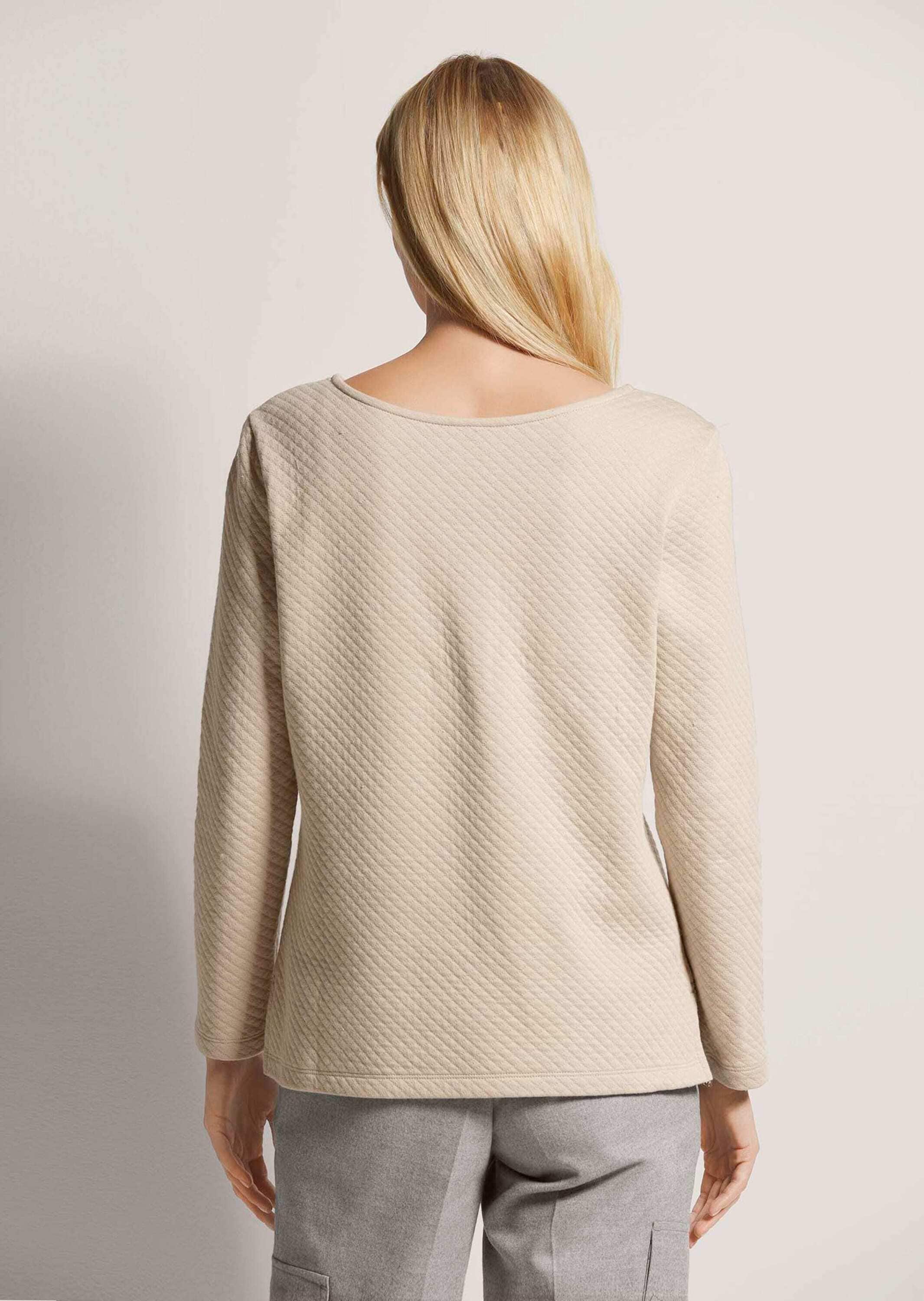 MADELEINE Langarmshirt »Sweatshirt Sweatshirt mit Struktur«