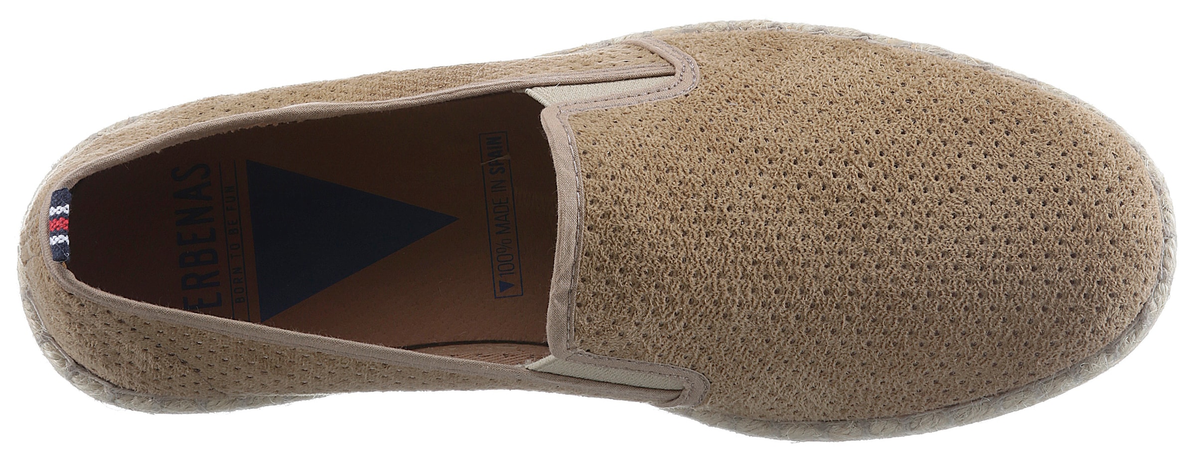 VERBENAS Espadrille »Tom Pacific«, Loafer, Slipper, Sommerschuh, Strandschuh mit Stretcheinsätze