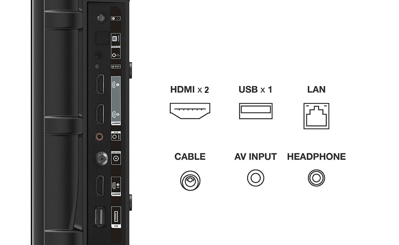 TCL LED-Fernseher »32D4300X1«, HD