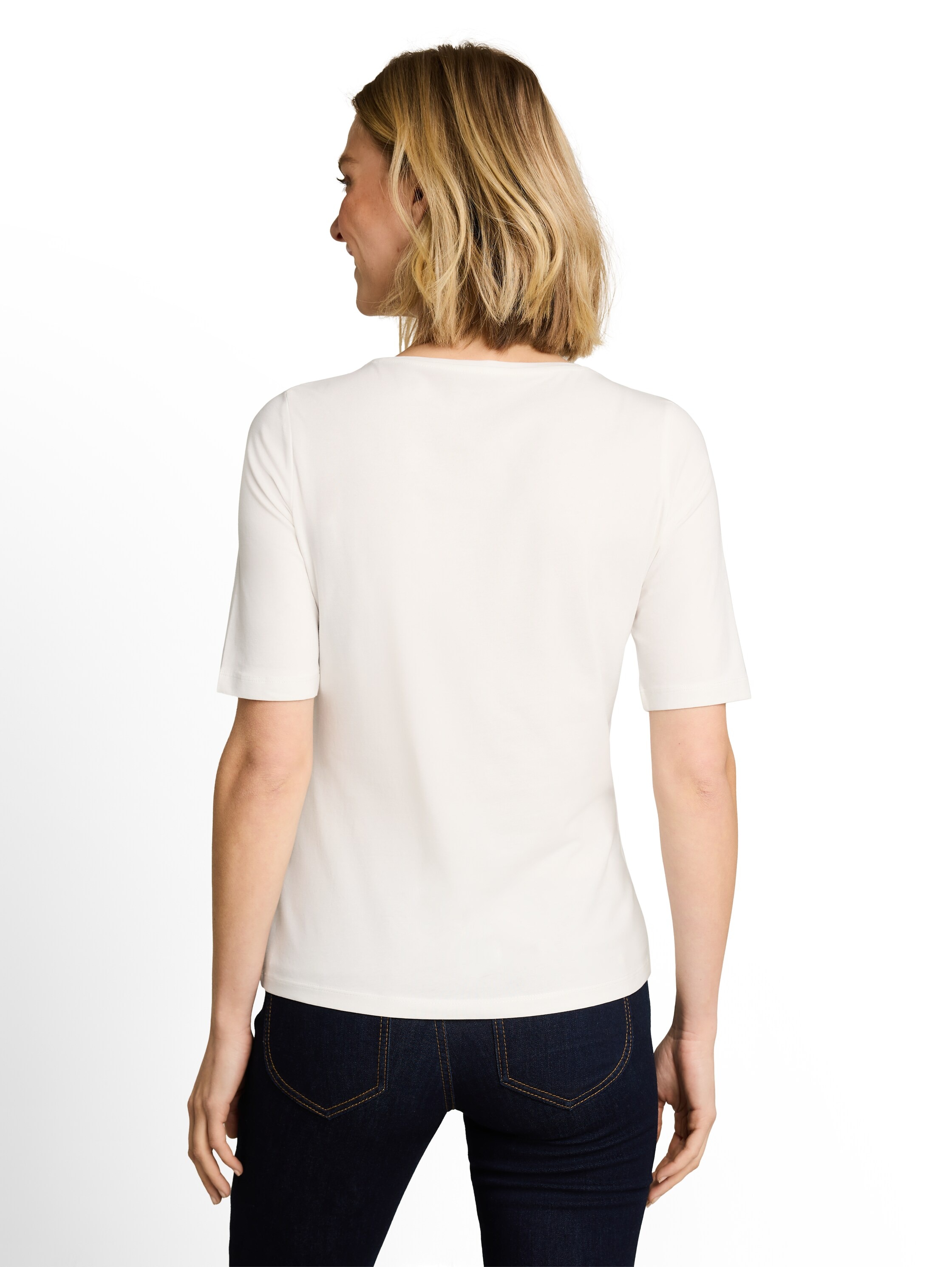 TOM TAILOR Kurzarmshirt Sommershirt mit Print