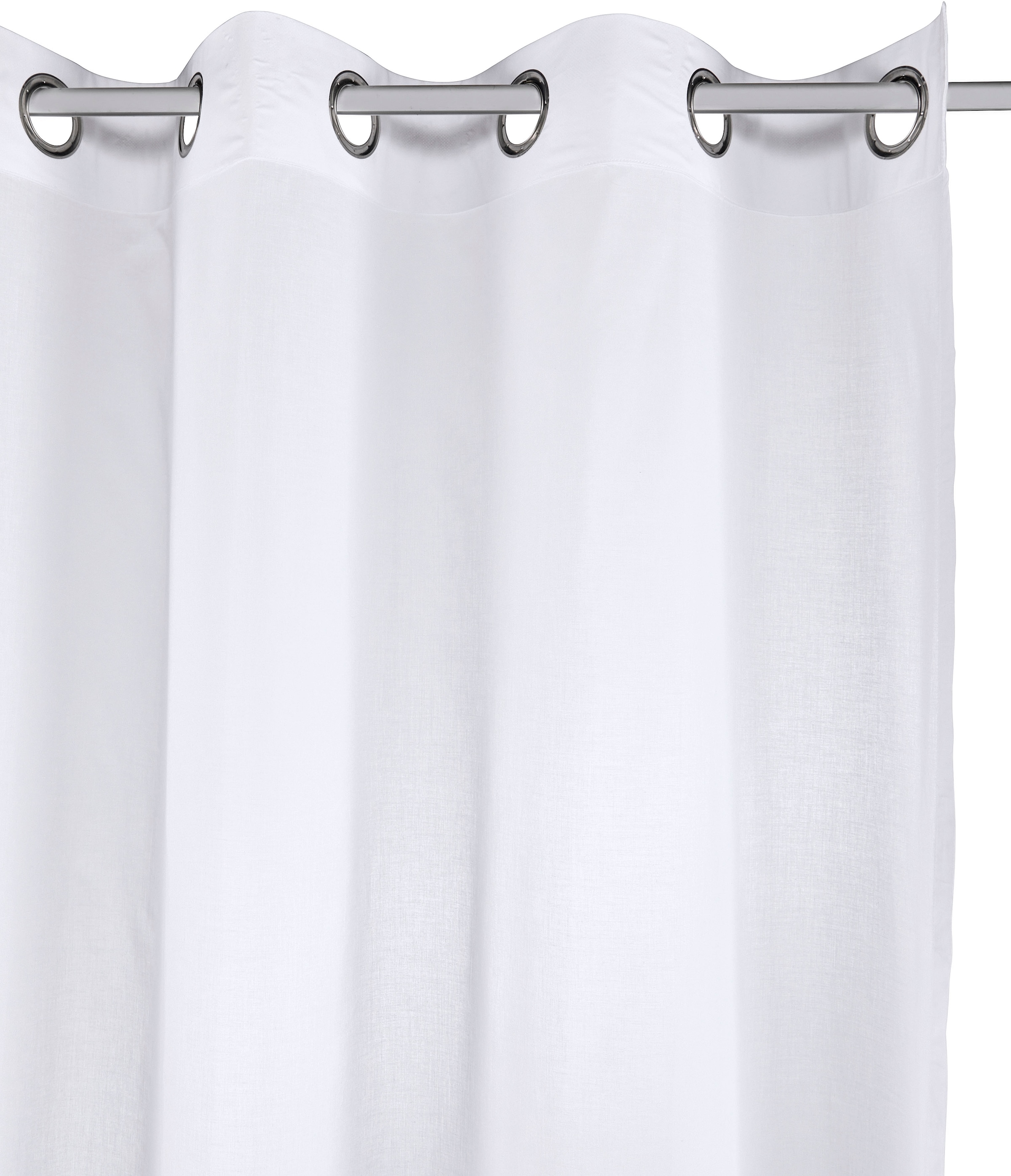Bruno Banani Gardine »Nevalla«, (1 St.), modern, Farbverlauf, Wohnzimmer, Schlafzimmer, halbtransparent