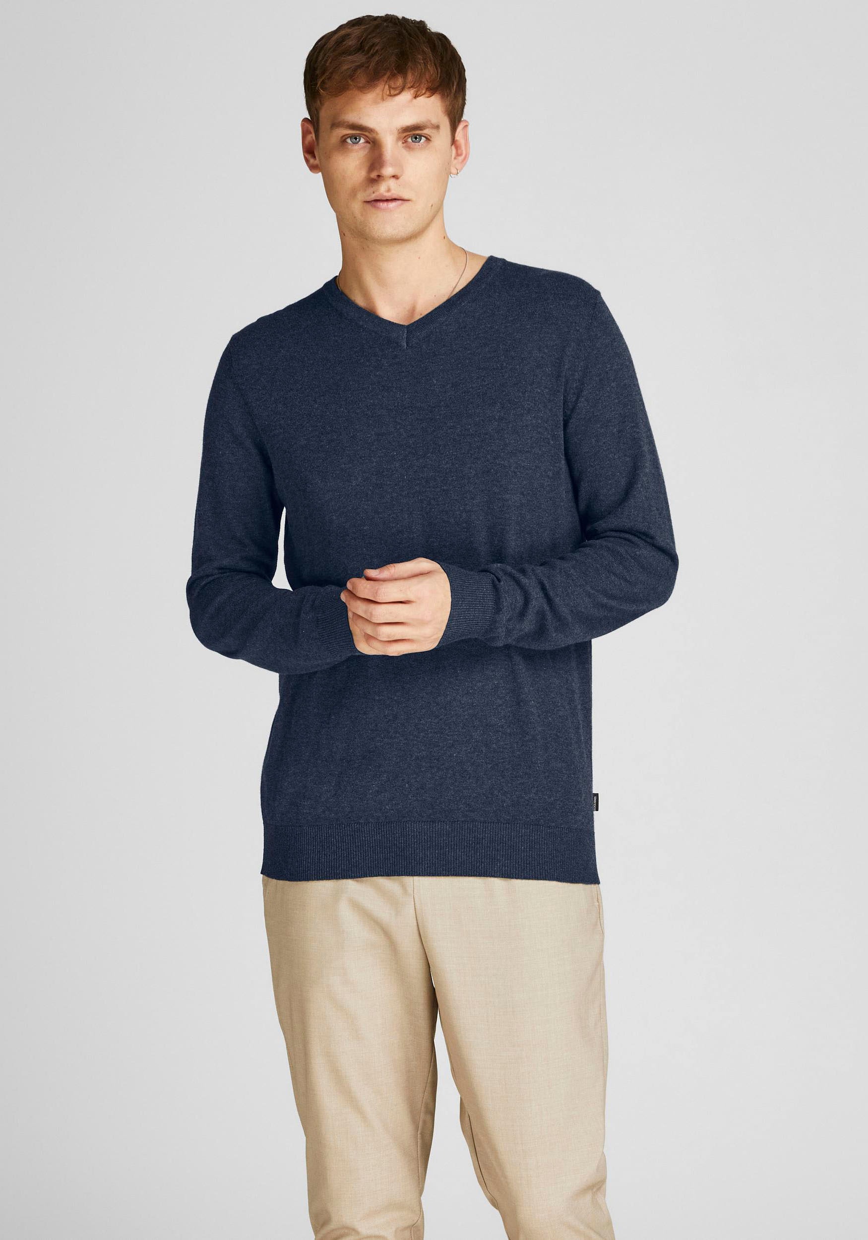 V-Ausschnitt-Pullover »EMIL KNIT V-NECK«