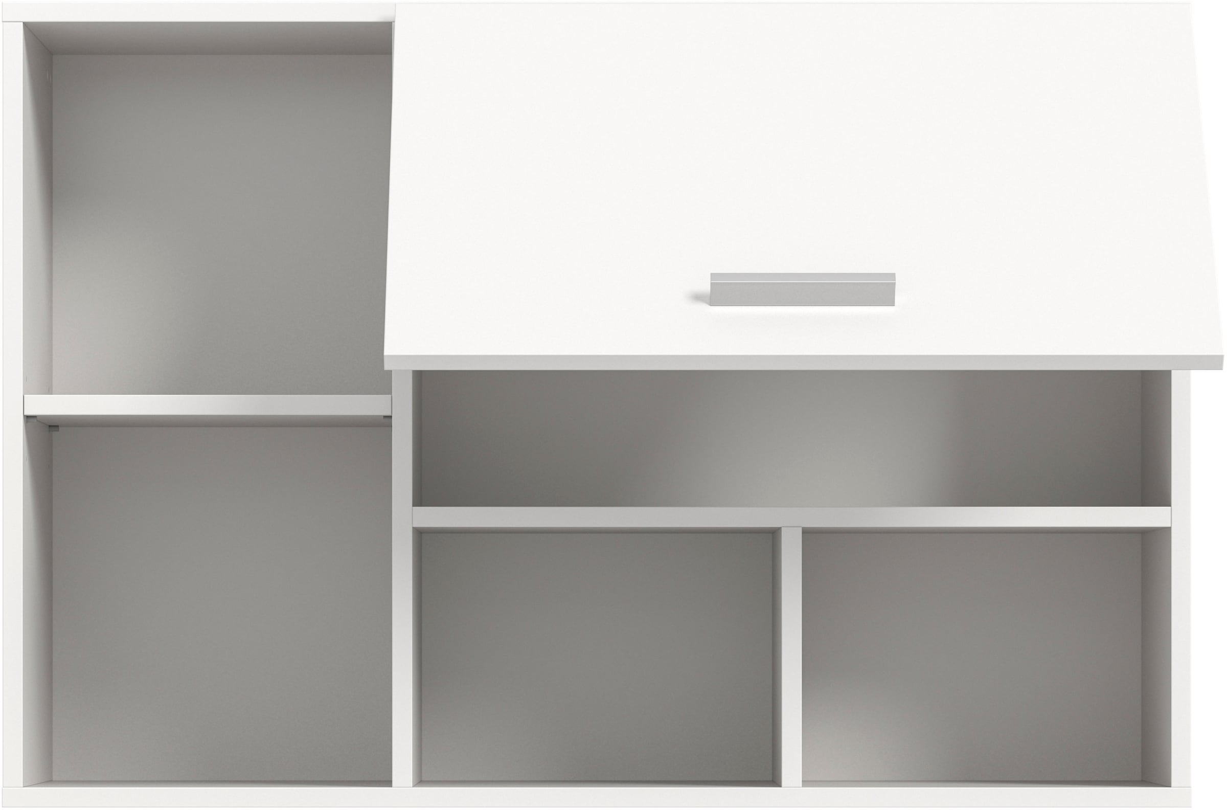 welltime Hängeschrank »FALAS, TOPSELLER! Breite 95cm, 1 Klappe, 5 Fächer« in verschiedenen Farben erhältlich, 1 Stk. tlg. Schrank, Wandschrank, Badschrank, Wäscheschrank