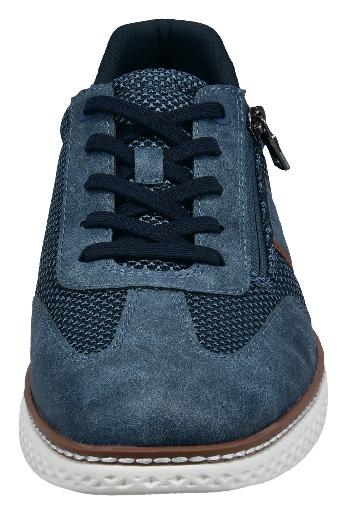 bugatti Schnürschuh  Schnürschuh, Freizeitschuh, Halbschuh mit zusätzlichem Reißverschluss