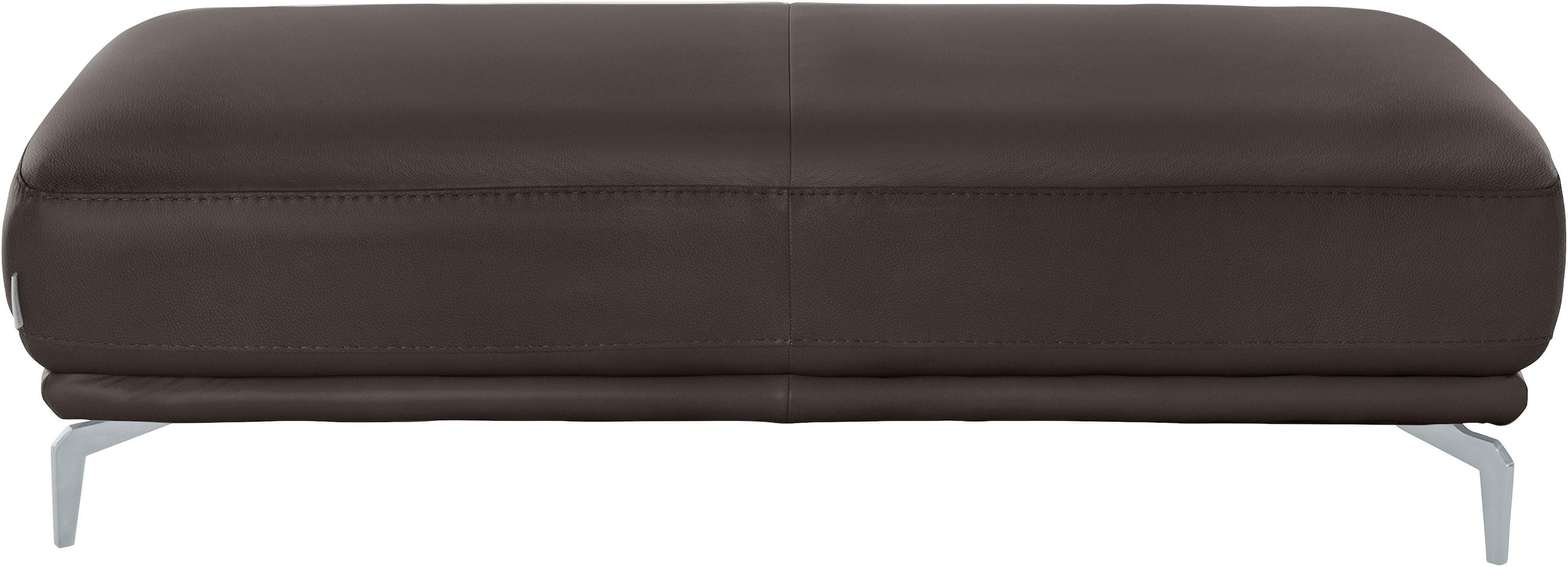 W.SCHILLIG Hocker »montanaa«, mit Metallfüßen in Silber matt, Breite 141 cm