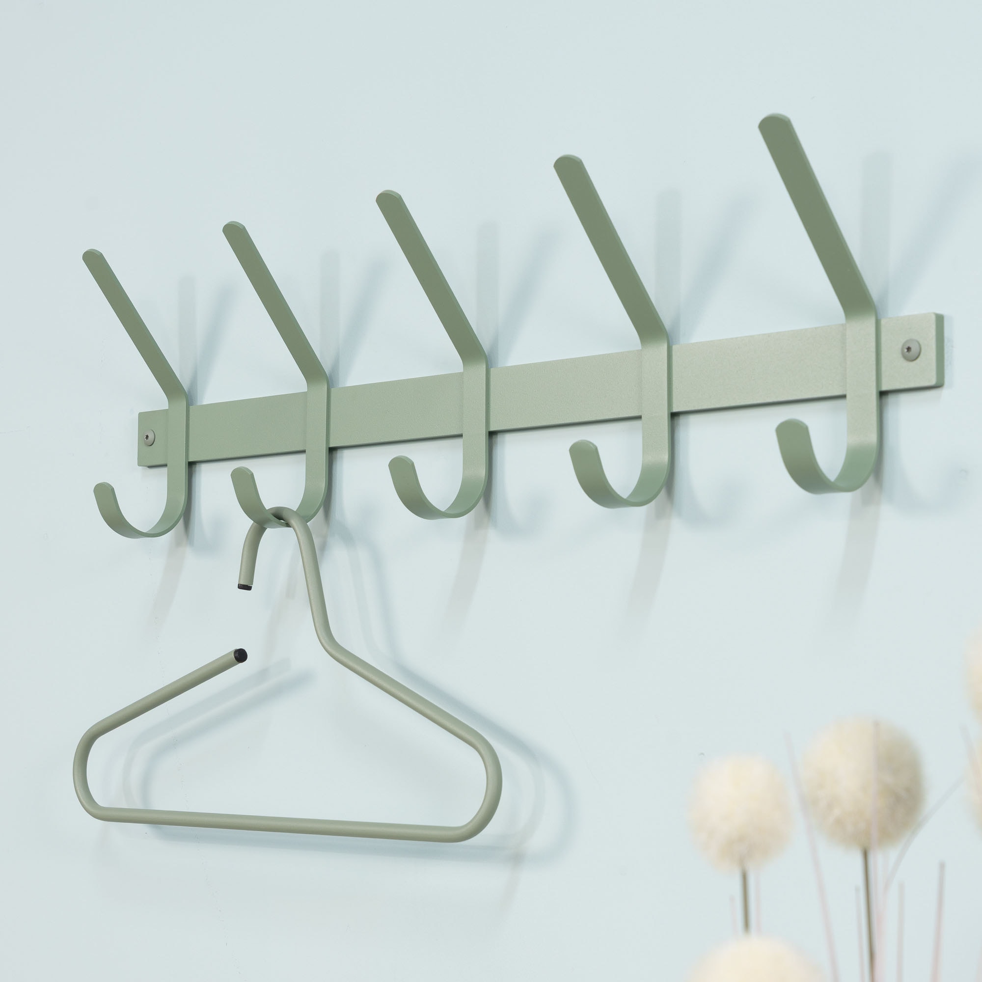 Spinder Design Garderobenhaken Metall, Breite 70 cm