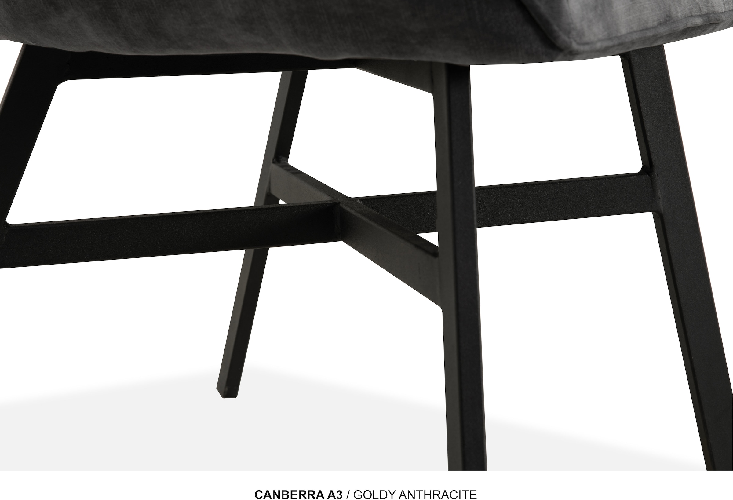 OMG Design Esszimmerstuhl »Canberra« (Set) 1 Stk.Esszimmerstuhl, pflegeleichter Samtvelour Bezug