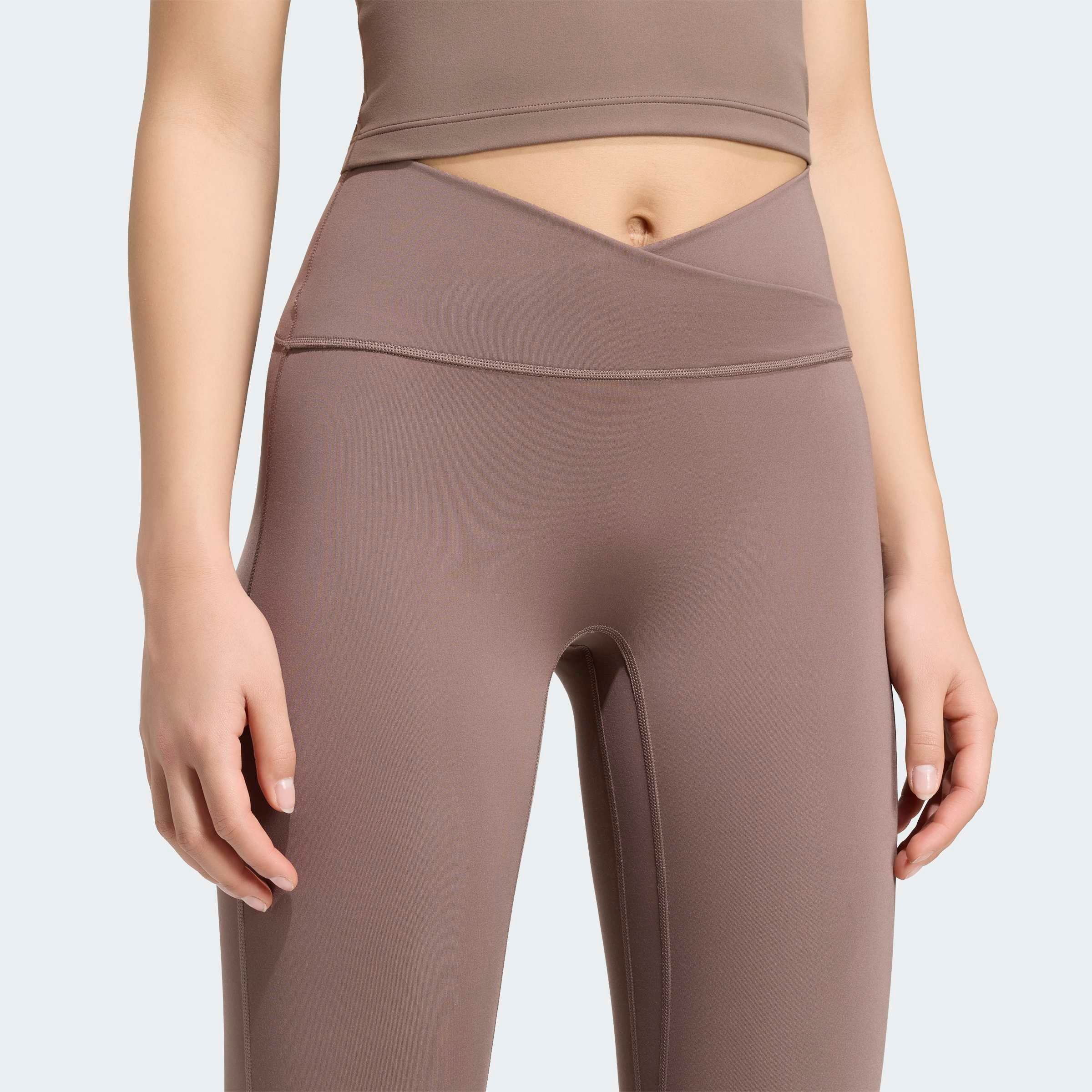 adidas Performance Trainingstights »3-STREIFEN STUDIO ALL ME 7/8 X-OVER LEGGINGS«