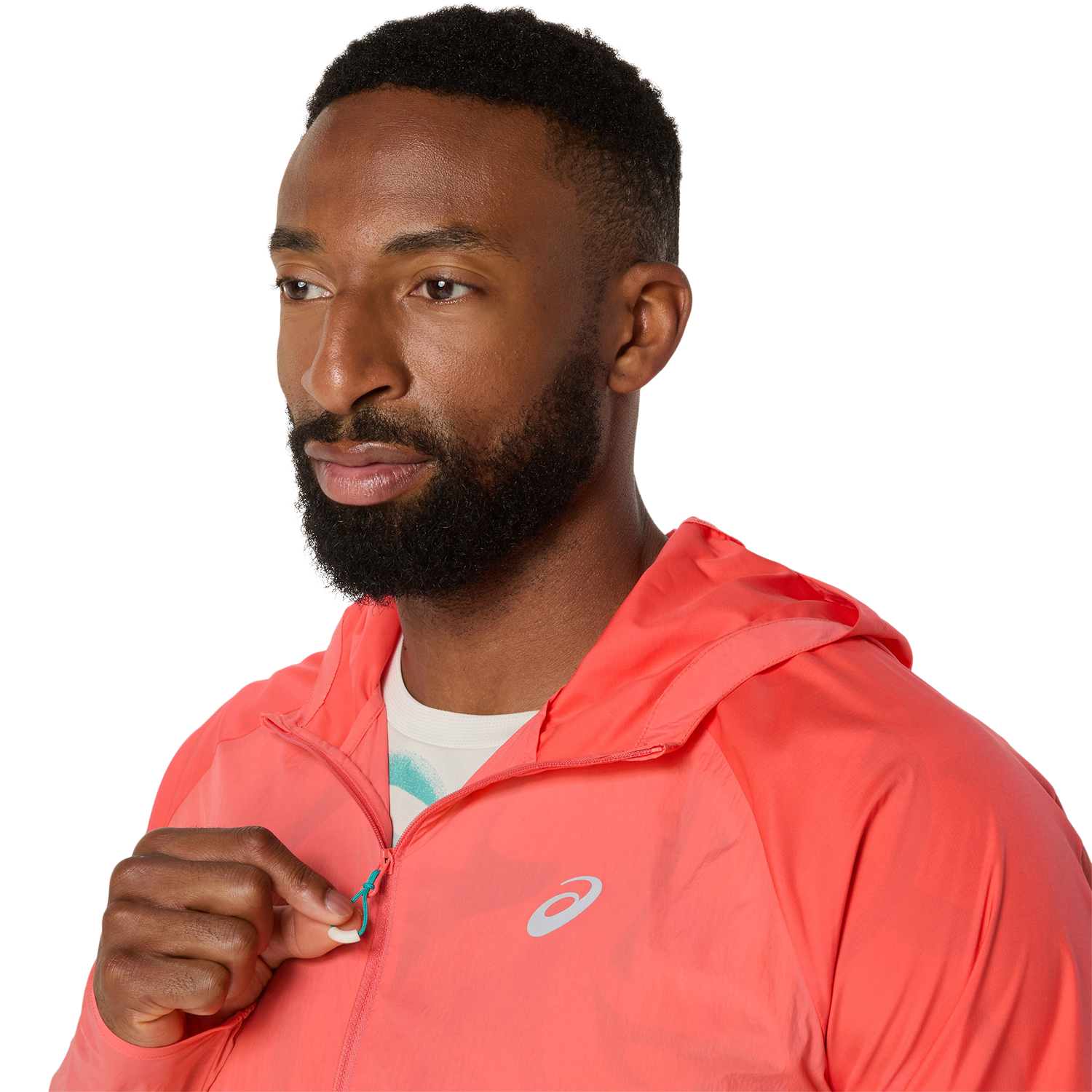 Asics Laufjacke »ROAD PACKABLE JACKET«, mit Kapuze