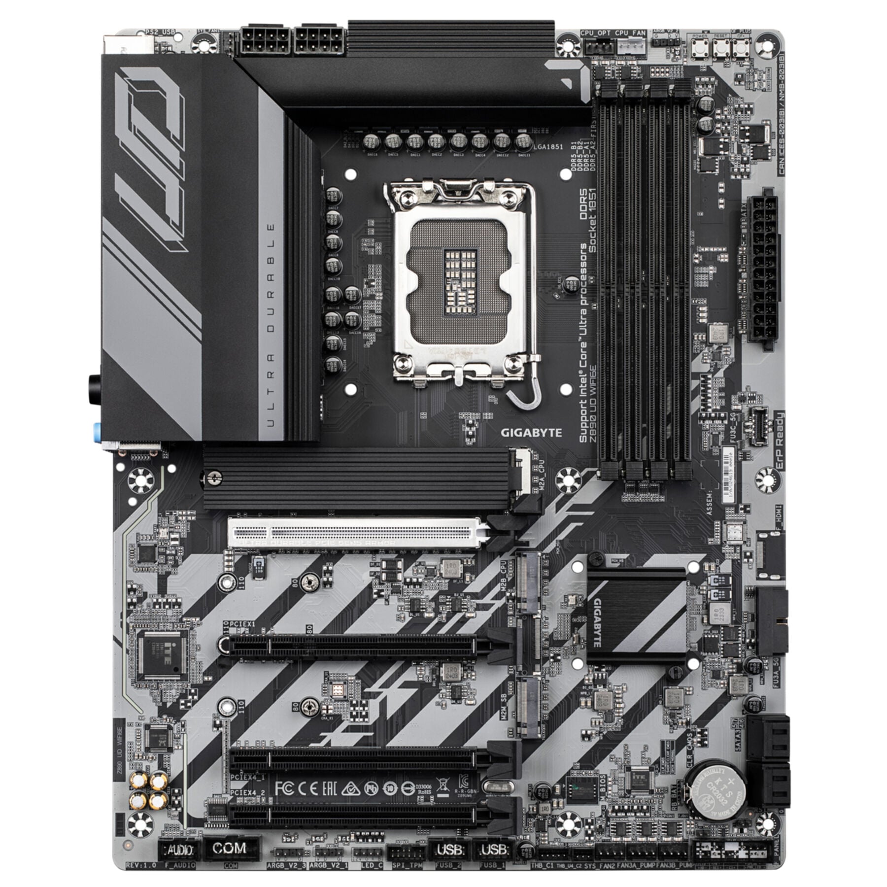 Gigabyte Mainboard »Z890 UD WIFI6E Mainboard - Unterstützt Intel Core Ultra«