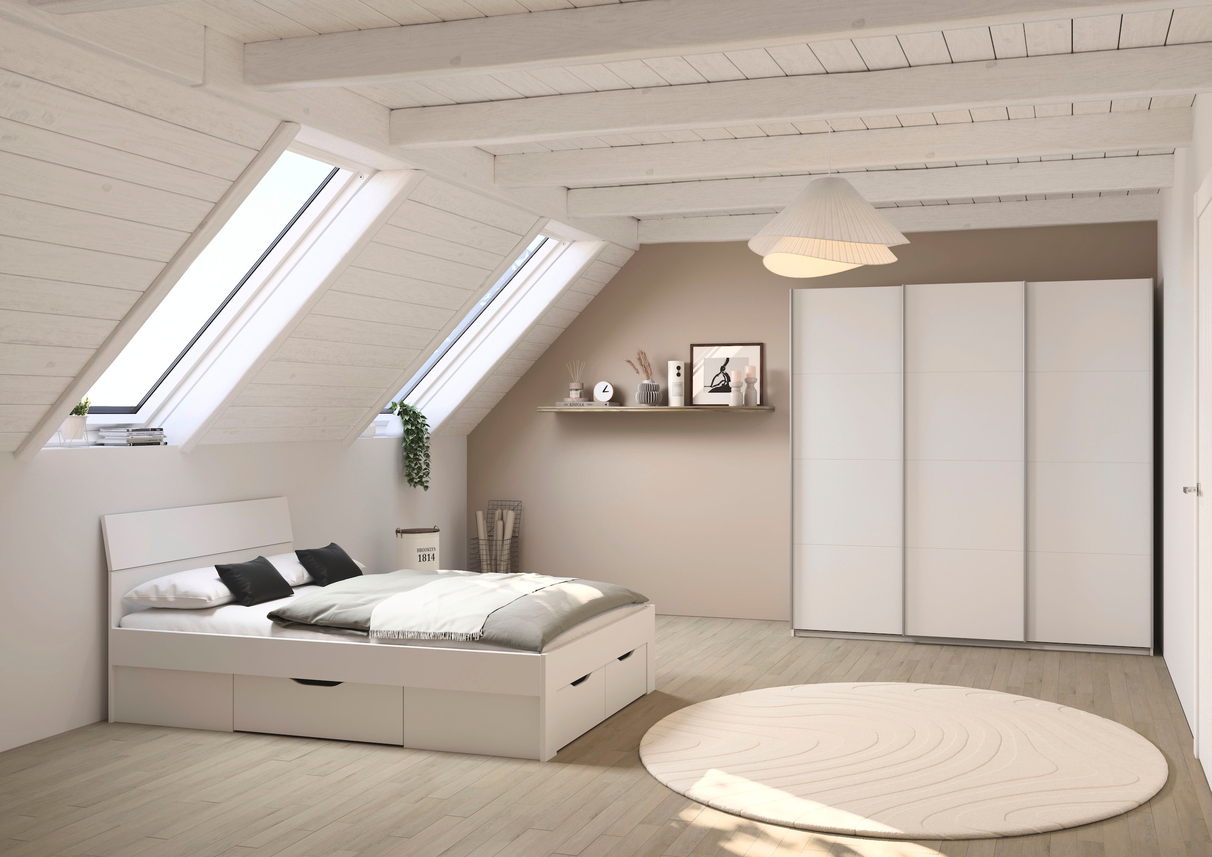 rauch Bett »Einzelbett Doppelbett Stauraum FLEXX Breiten 90/140/180 cm« Einzelbett Doppelbett Stauraum FLEXX Breiten 90/140/180 cm