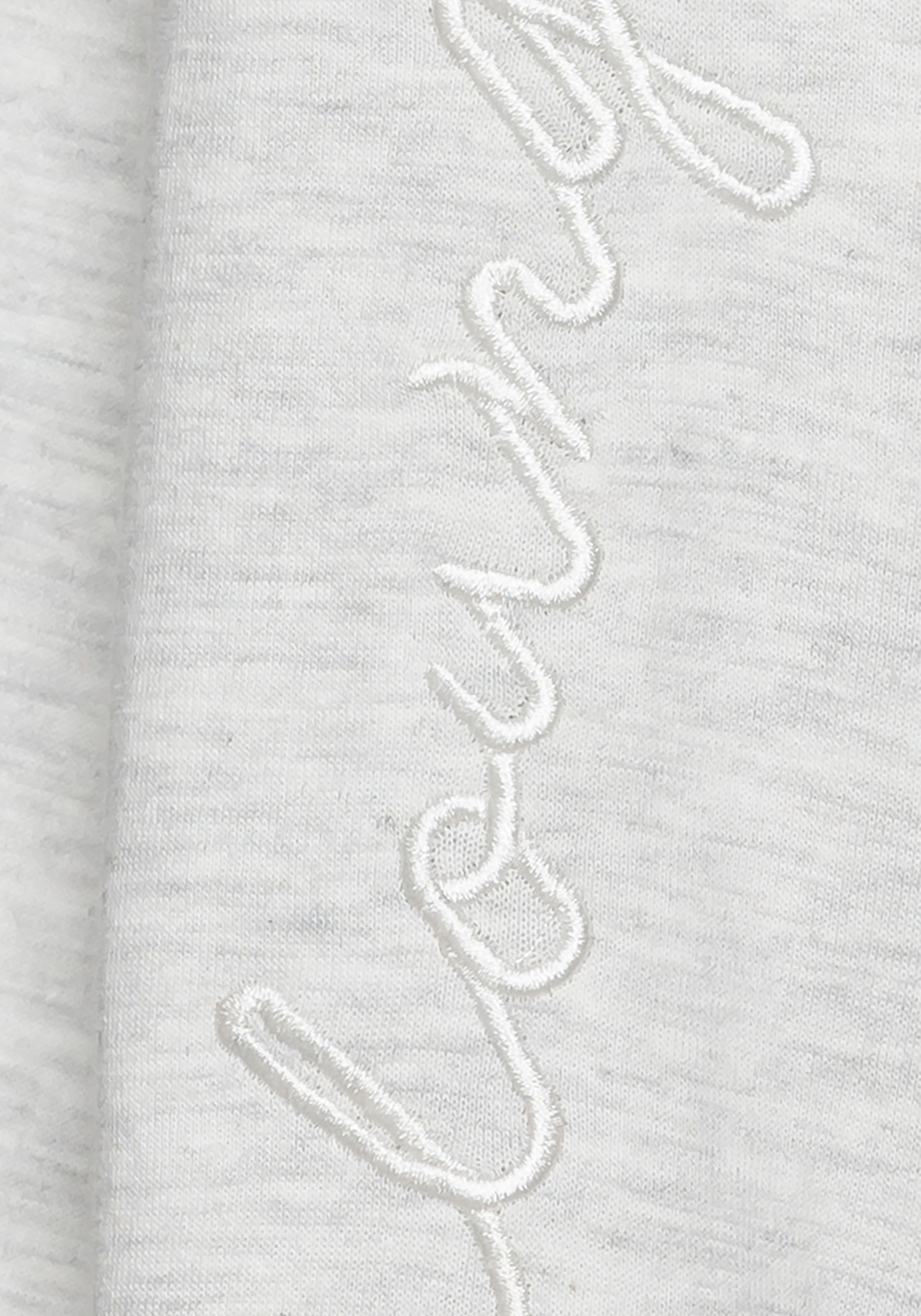Vivance Hoodie , mit seitlicher Loungewear Stickerei, Loungshirt
