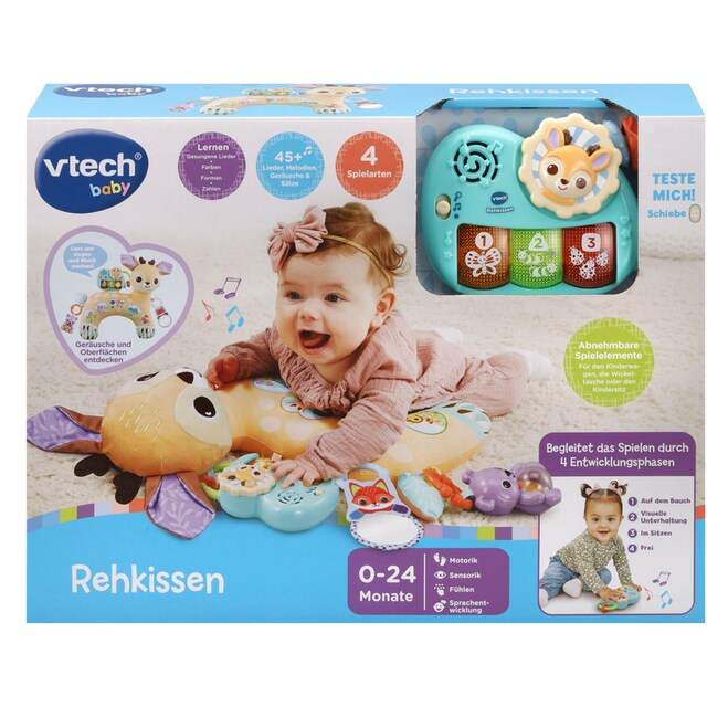 Vtech® Lernspielzeug »Vtech Baby, Rehkissen«, mit Licht und Sound bei