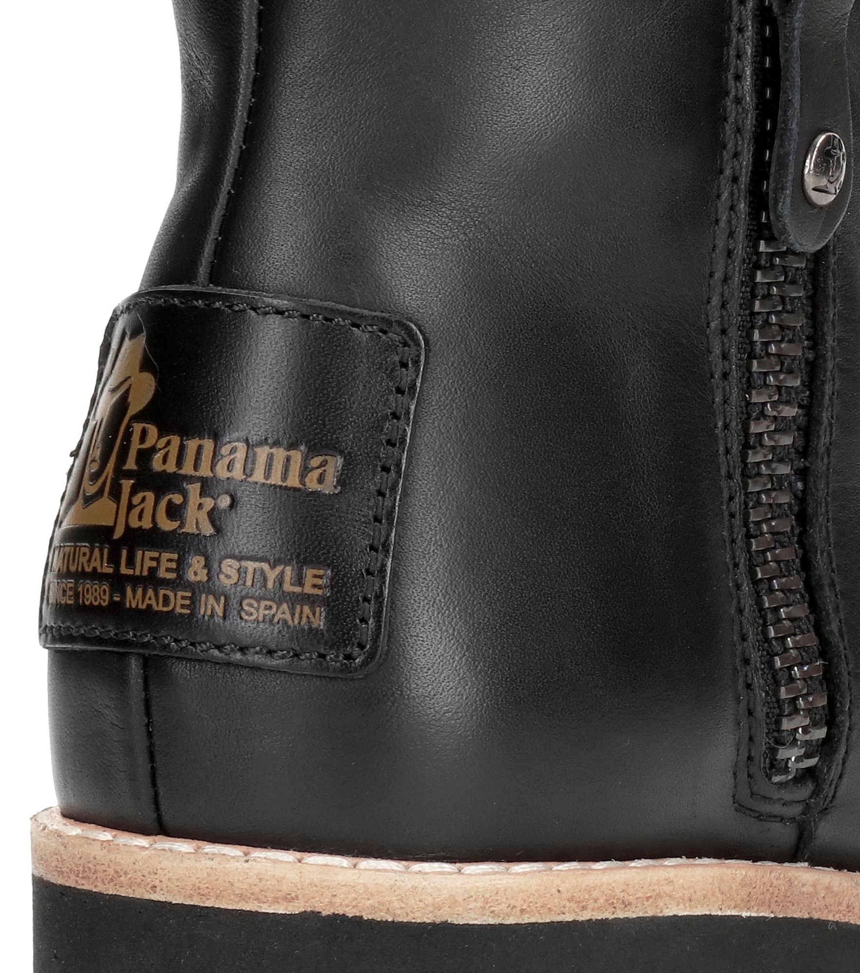Panama Jack Winterstiefelette, Boots, Profilsohle, Warmfutter, Reißverschlüsse, mit Anziehlasche