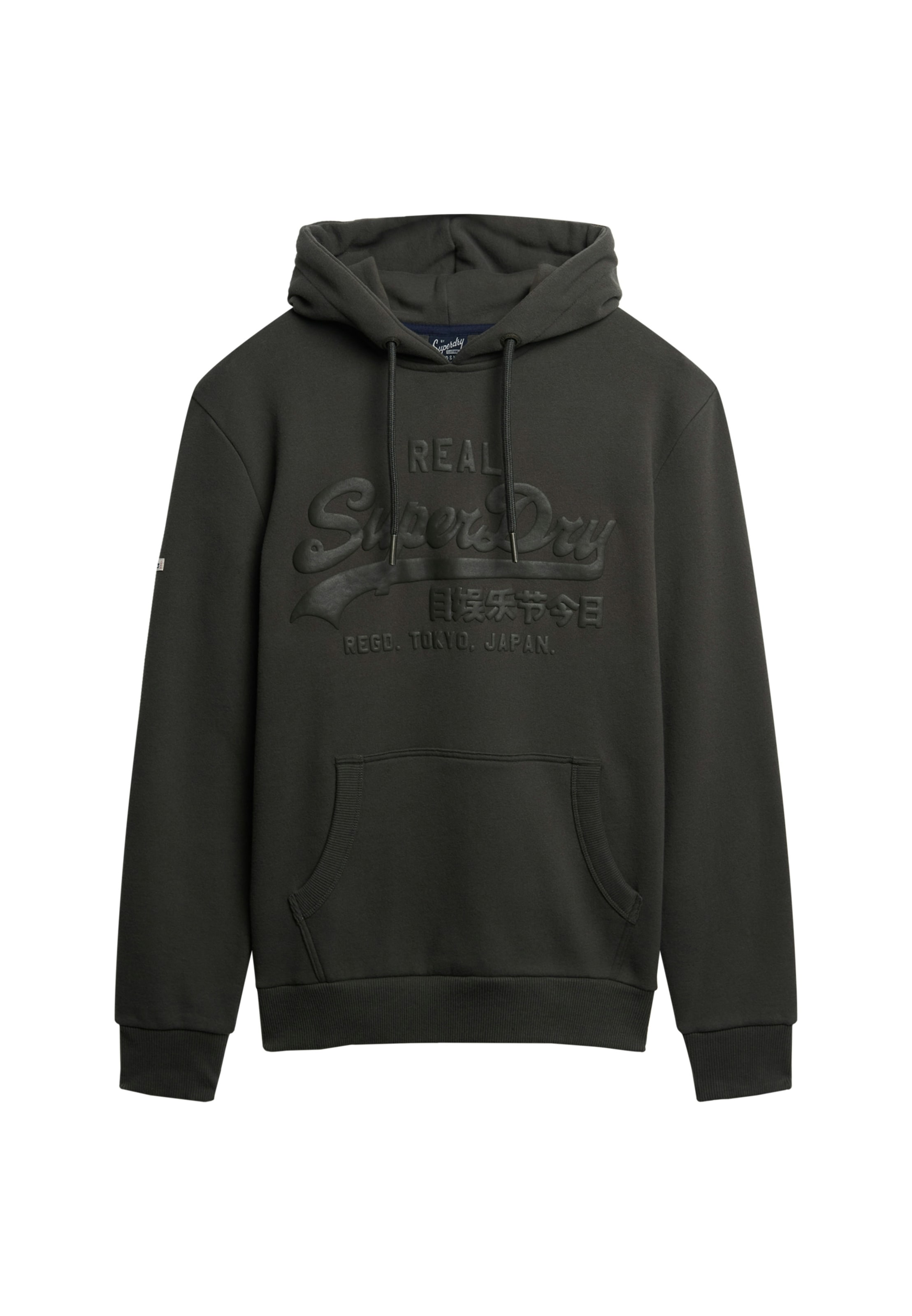 Superdry Kapuzensweatshirt »VL TONAL HOOD«, Baumwollmischung, angeraute Sweatware
