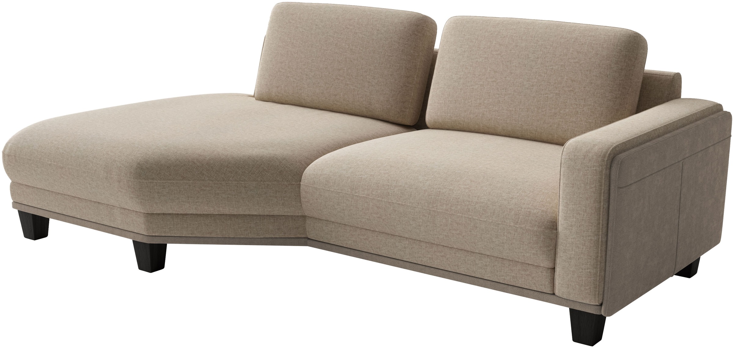 sit&more Ecksofa »Concept« Modernes Sofa in drei Fußfarben zur Auswahl