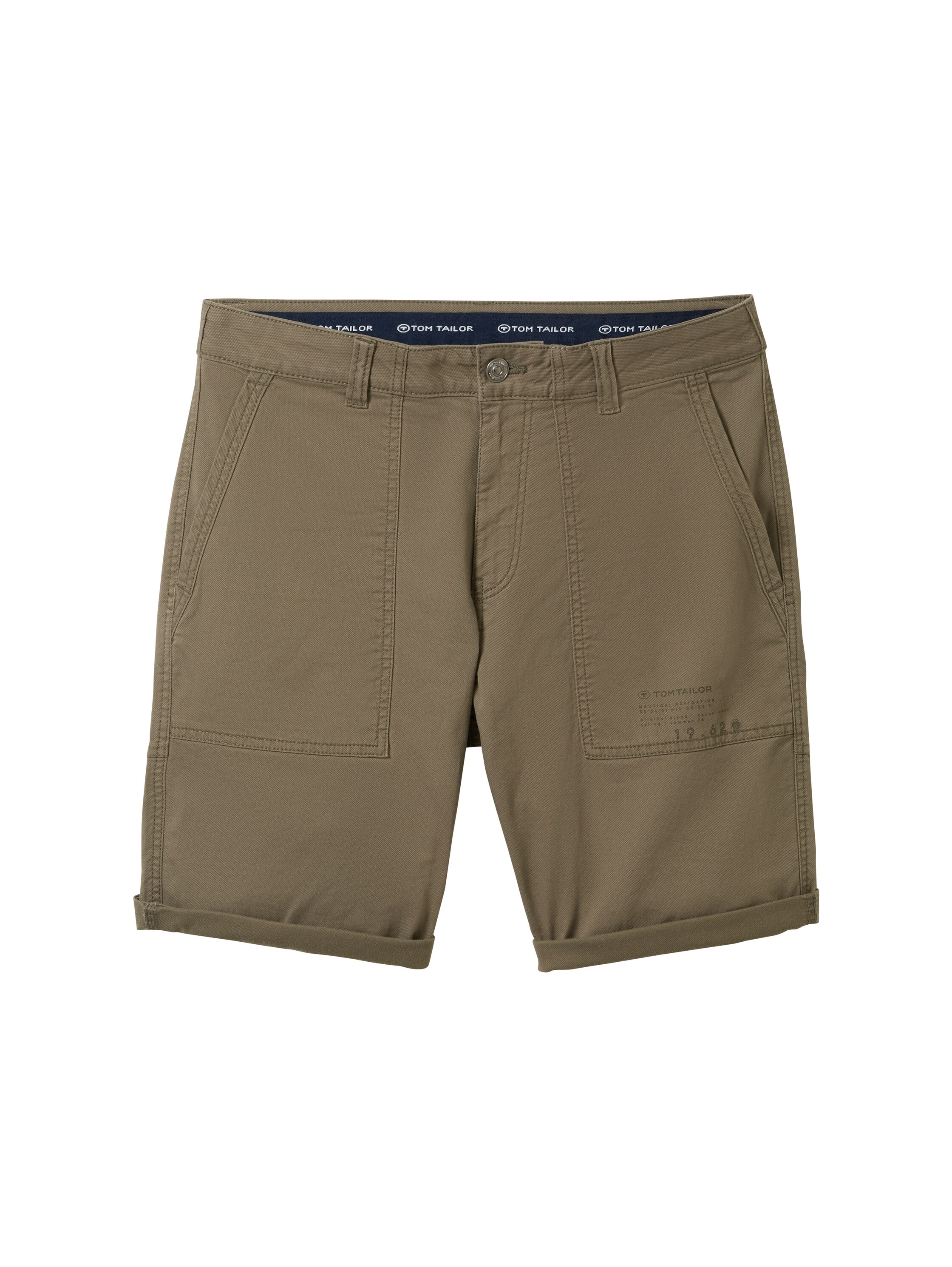 TOM TAILOR Bermudas, Sommerhose mit Utility Details