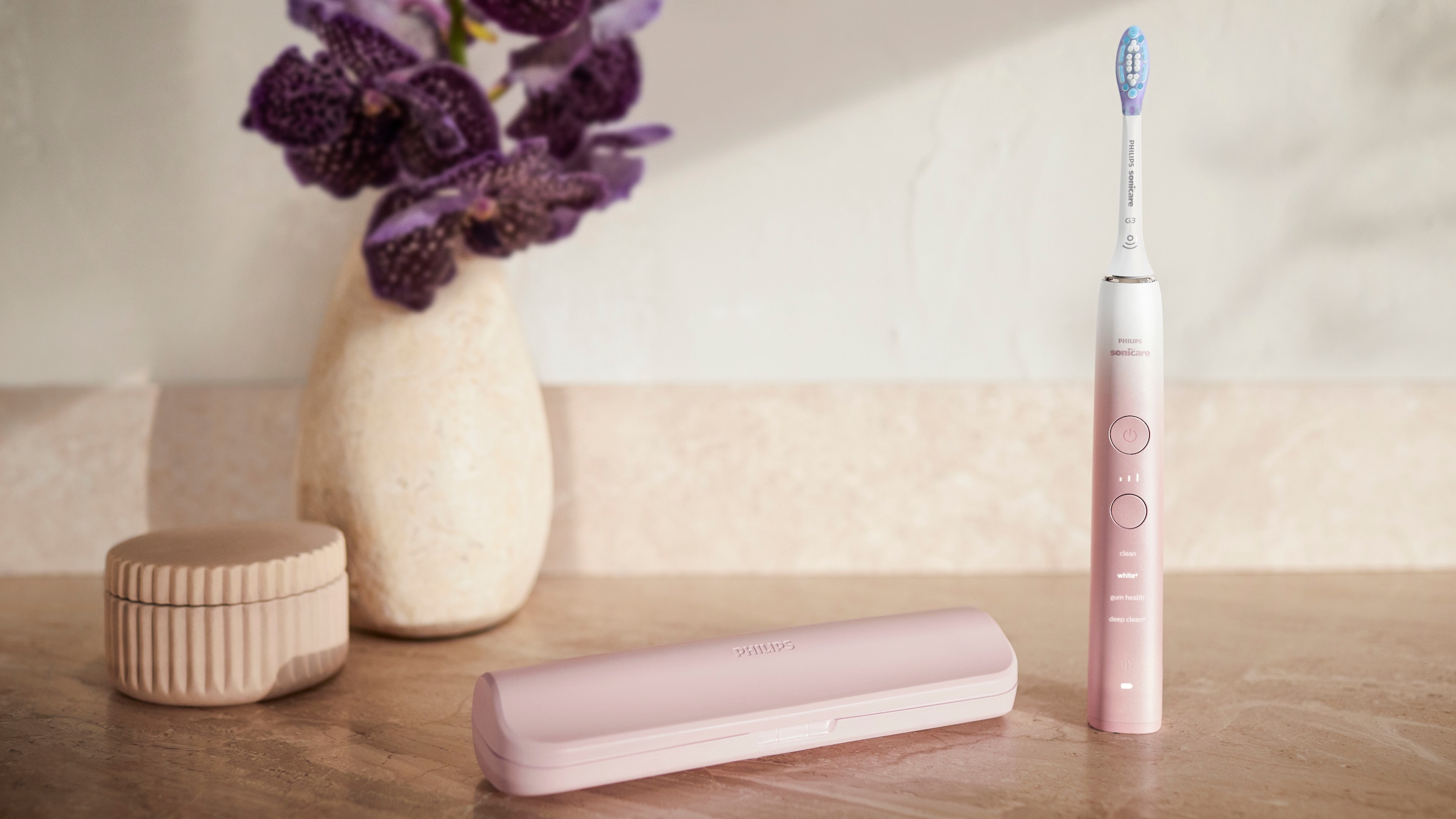 Philips Sonicare Elektrische Zahnbürste »DiamondClean 9000 Special Edition HX9911«, 1 St. Aufsteckbürsten, mit integriertem Drucksensor, 4 Putzprogramme und 3 Intensitätsstufen