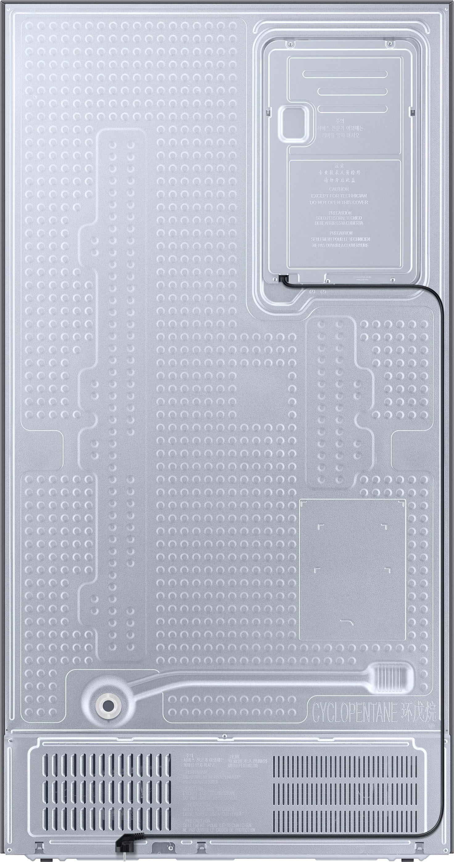 Samsung Side-by-Side »RH6ACG892D«, RH6ACG892DB1, 178 cm hoch, 91,2 cm breit