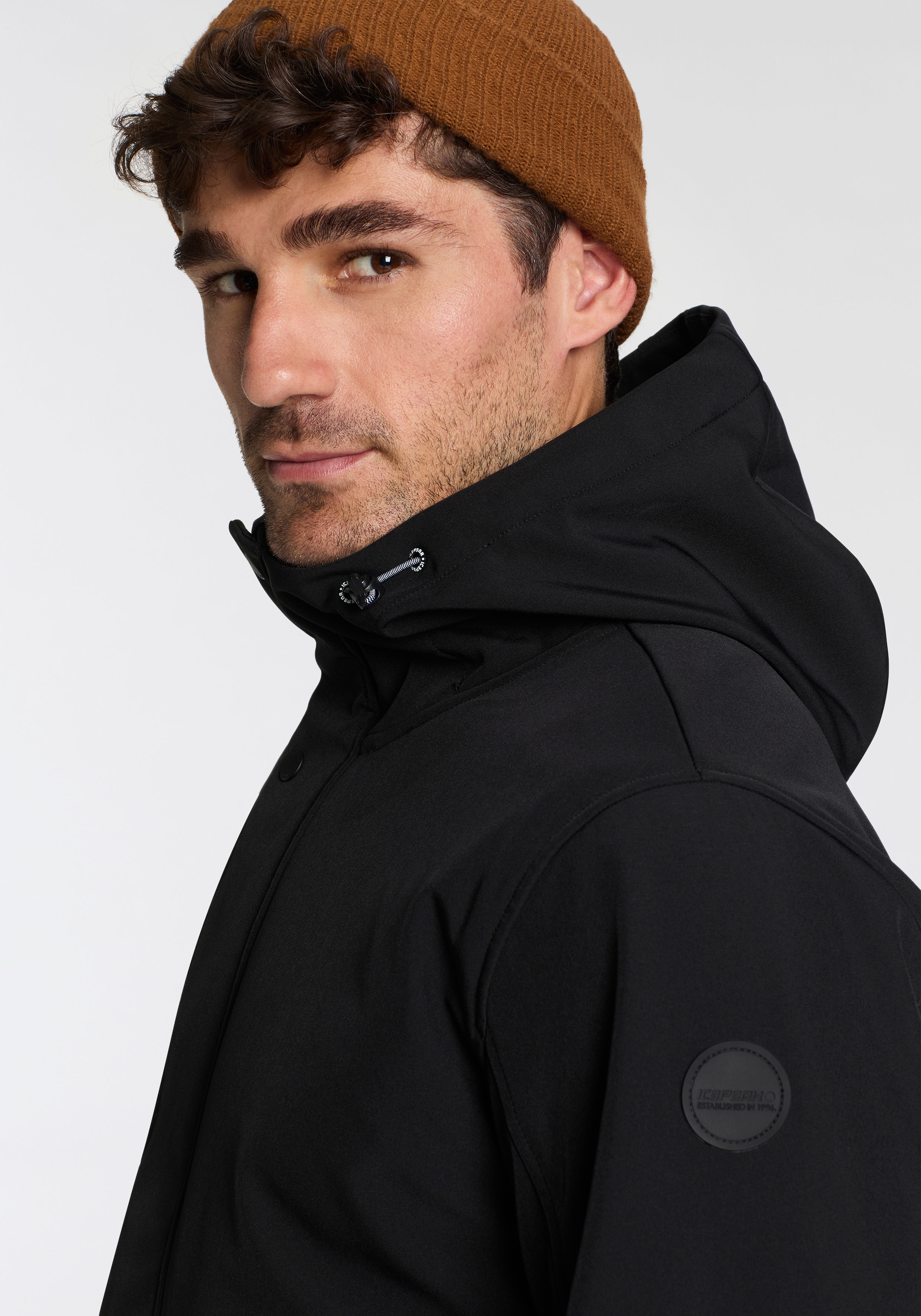 Icepeak Funktionsjacke »AIKERE«, mit Kapuze