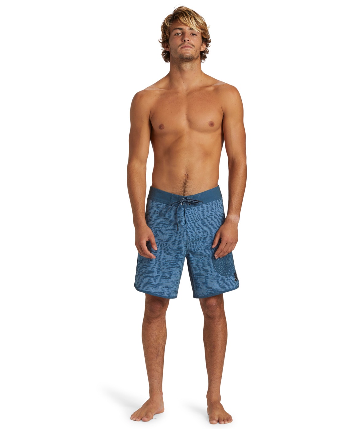 Quiksilver Boardshorts »Scallop Blank Canvas 18"«