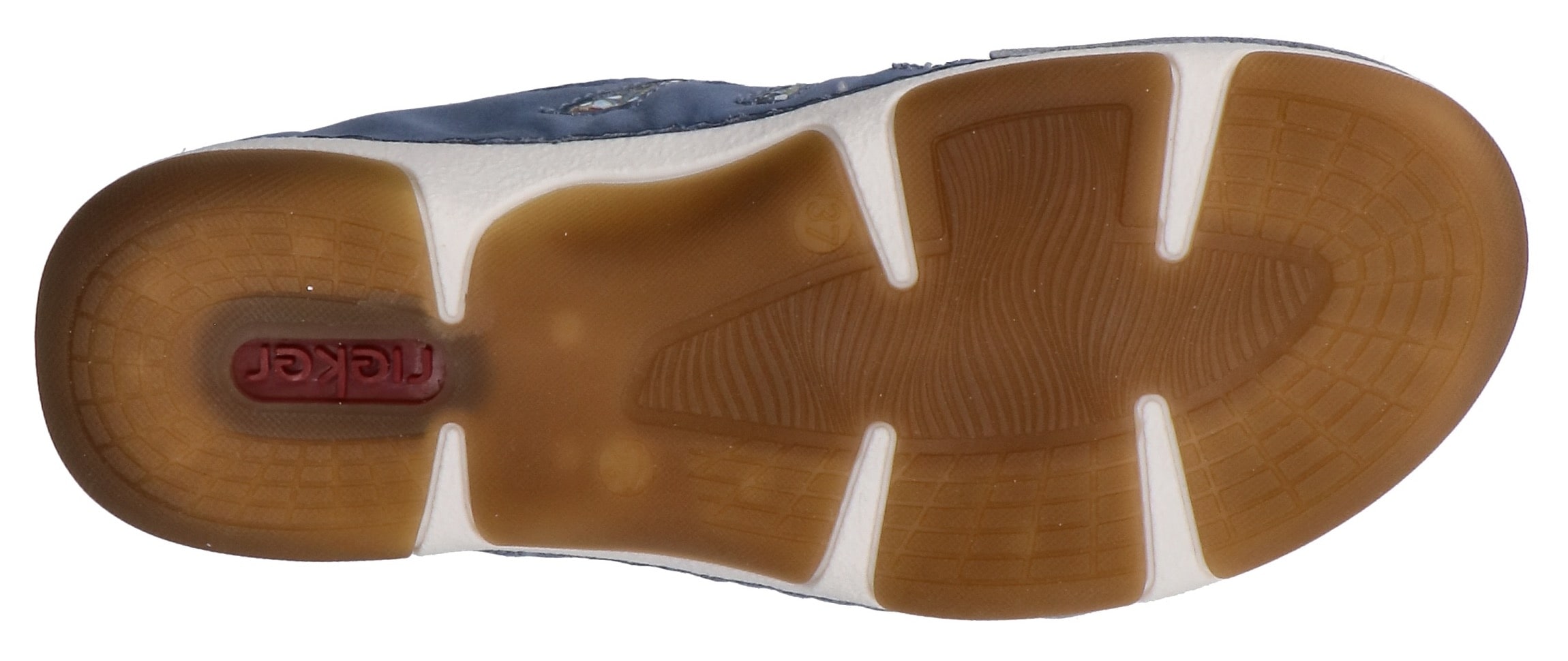 Rieker Slip-On Sneaker  Barfußschuh, Halbschuh, Slipper mit Schnellverschluss