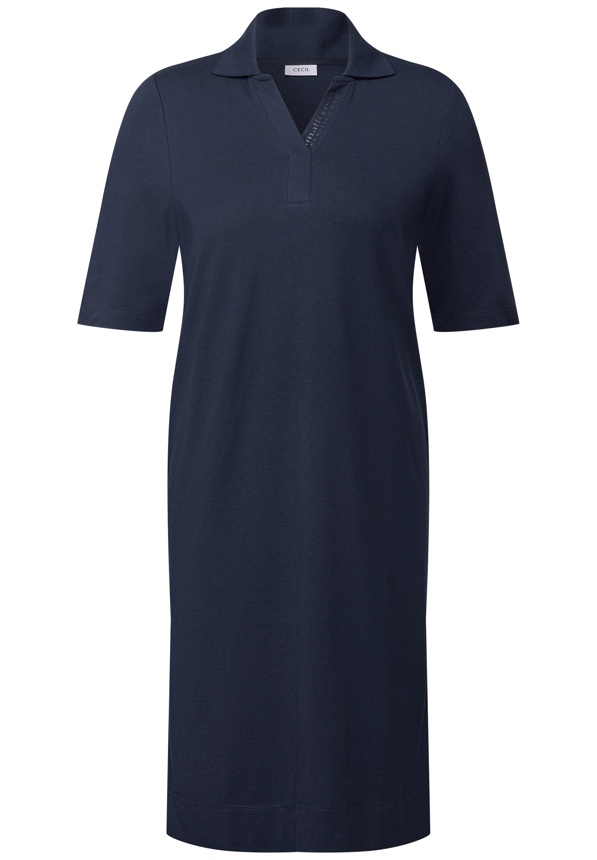 Cecil Polokleid, Sommerkleid mit Schriftzug