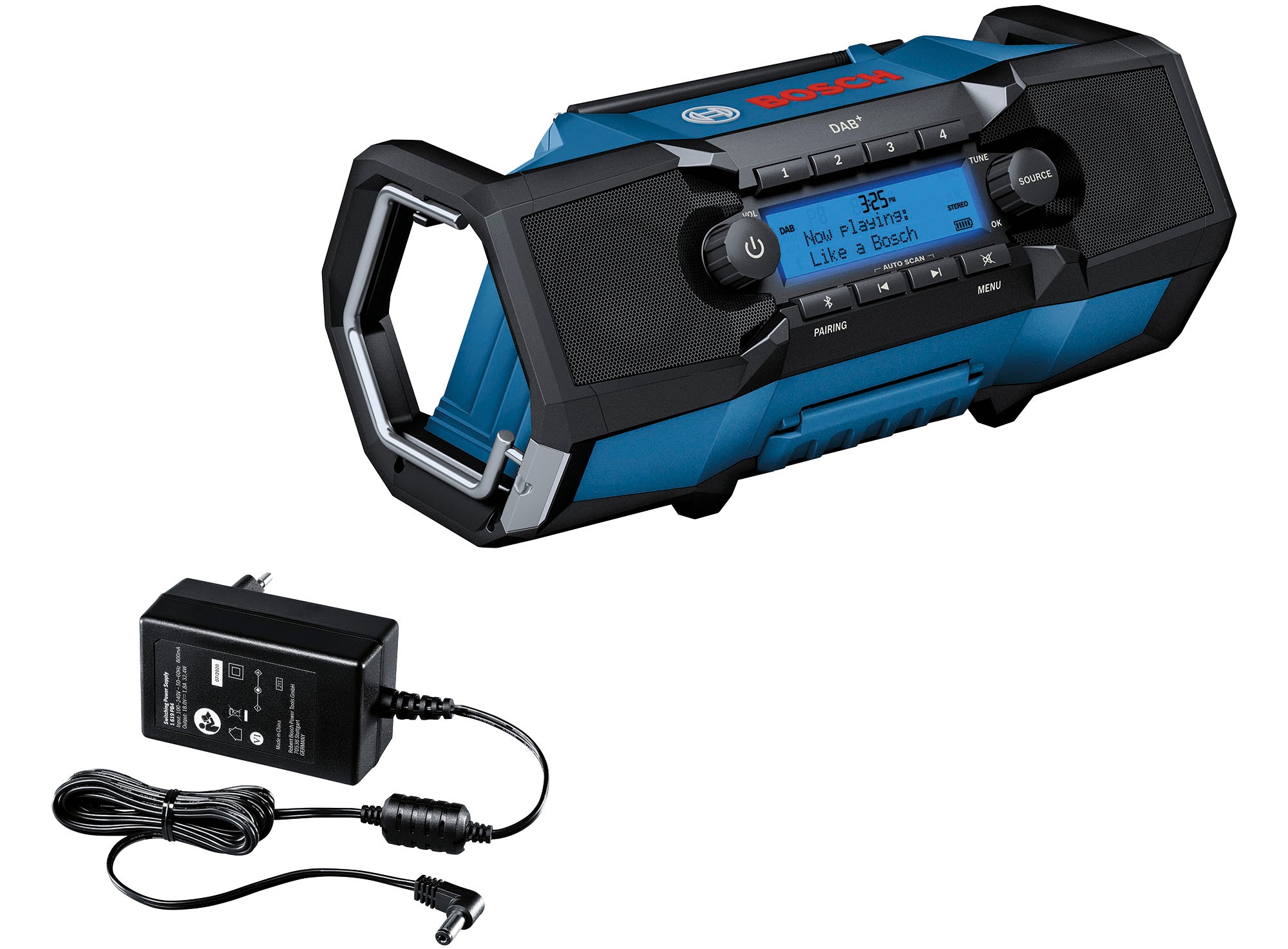 Digitalradio (DAB+) »»GPB 18V-2 SC PROFESSIONAL« Baustellenradio, IP54«, (Bluetooth...