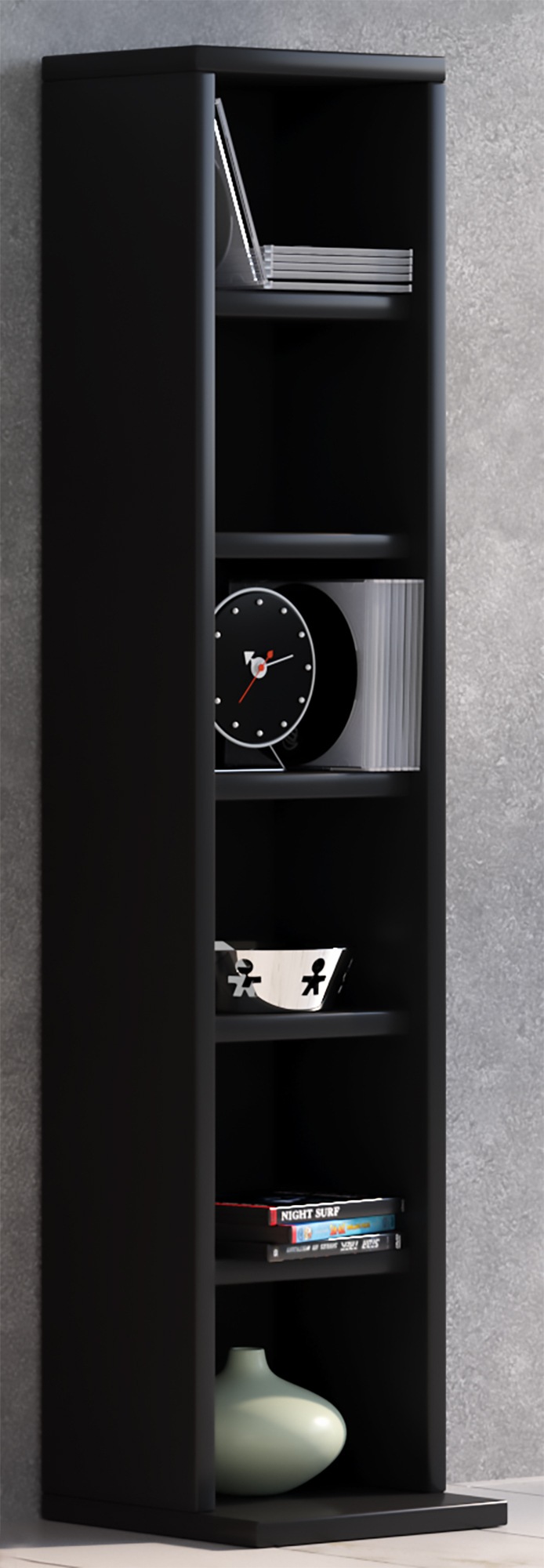 VCM Standregal »Holz CD DVD Stand Aufbewahrung Deko Regal Elementa«