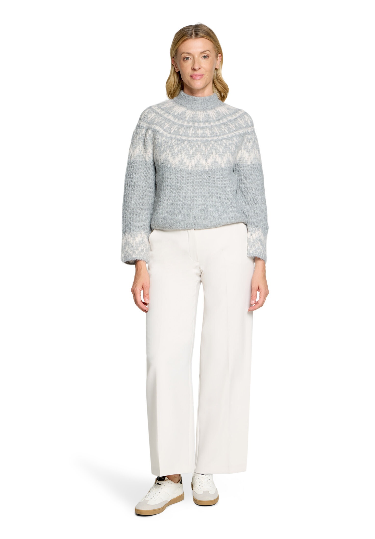 Betty&Co Strickpullover »Strickpullover mit Jacquard«