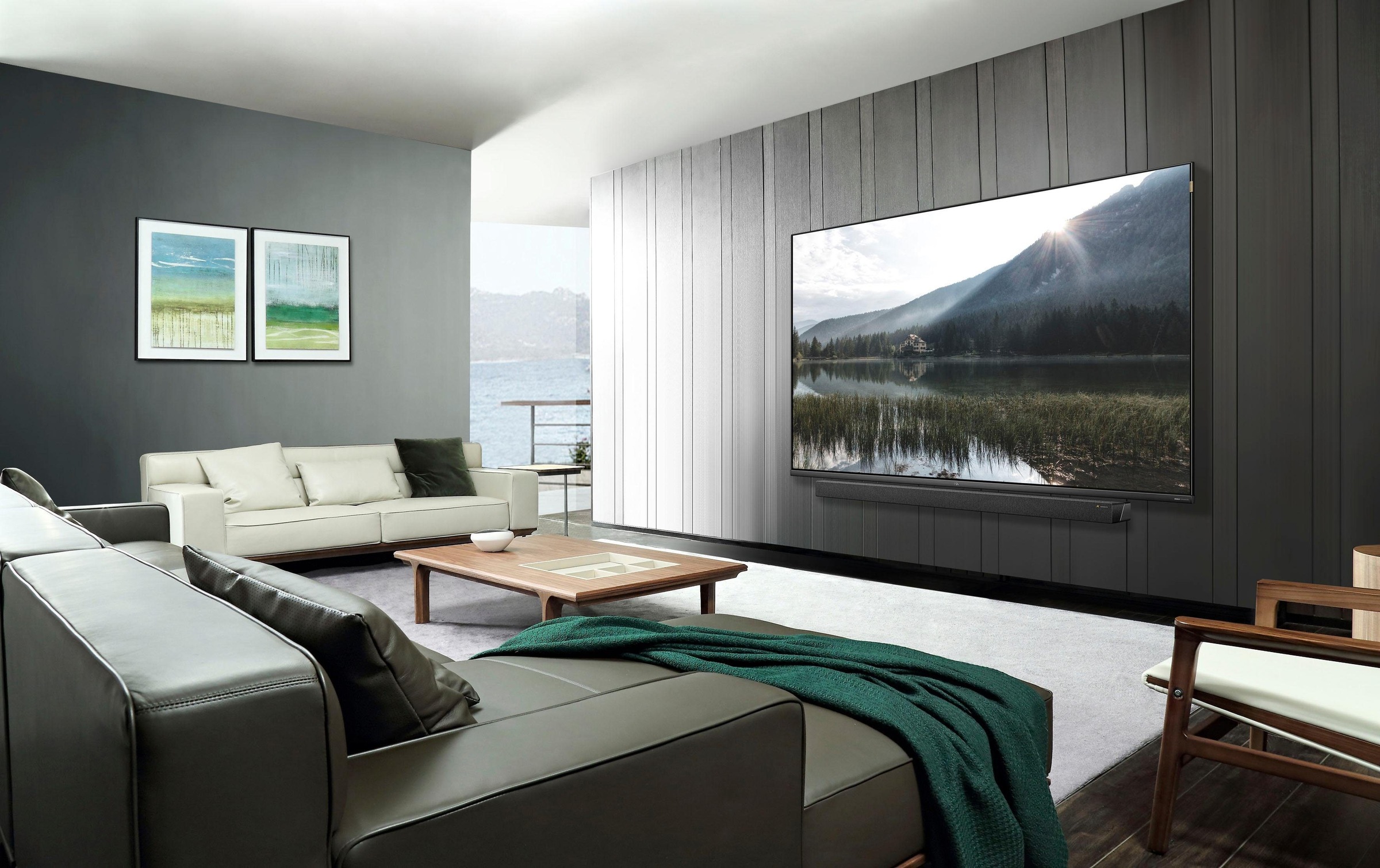 TCL QLED-Fernseher »65X10X1«, 4K Ultra HD, Smart-TV, Mini LED, Android TV, 4K HDR Premium 1500, 100Hz Motion Clarity